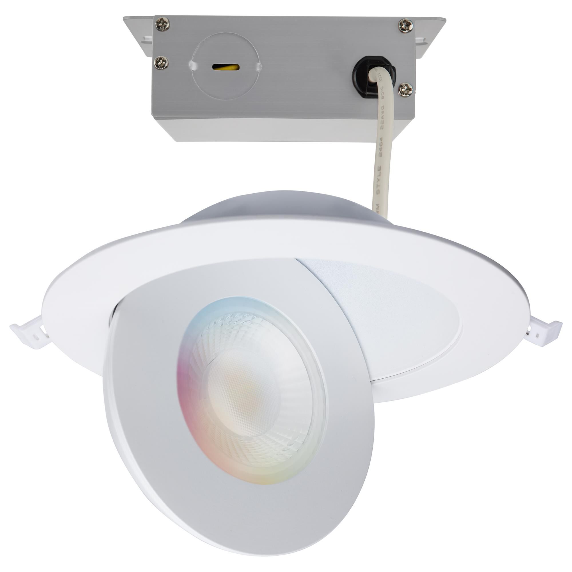 Shown in White finish