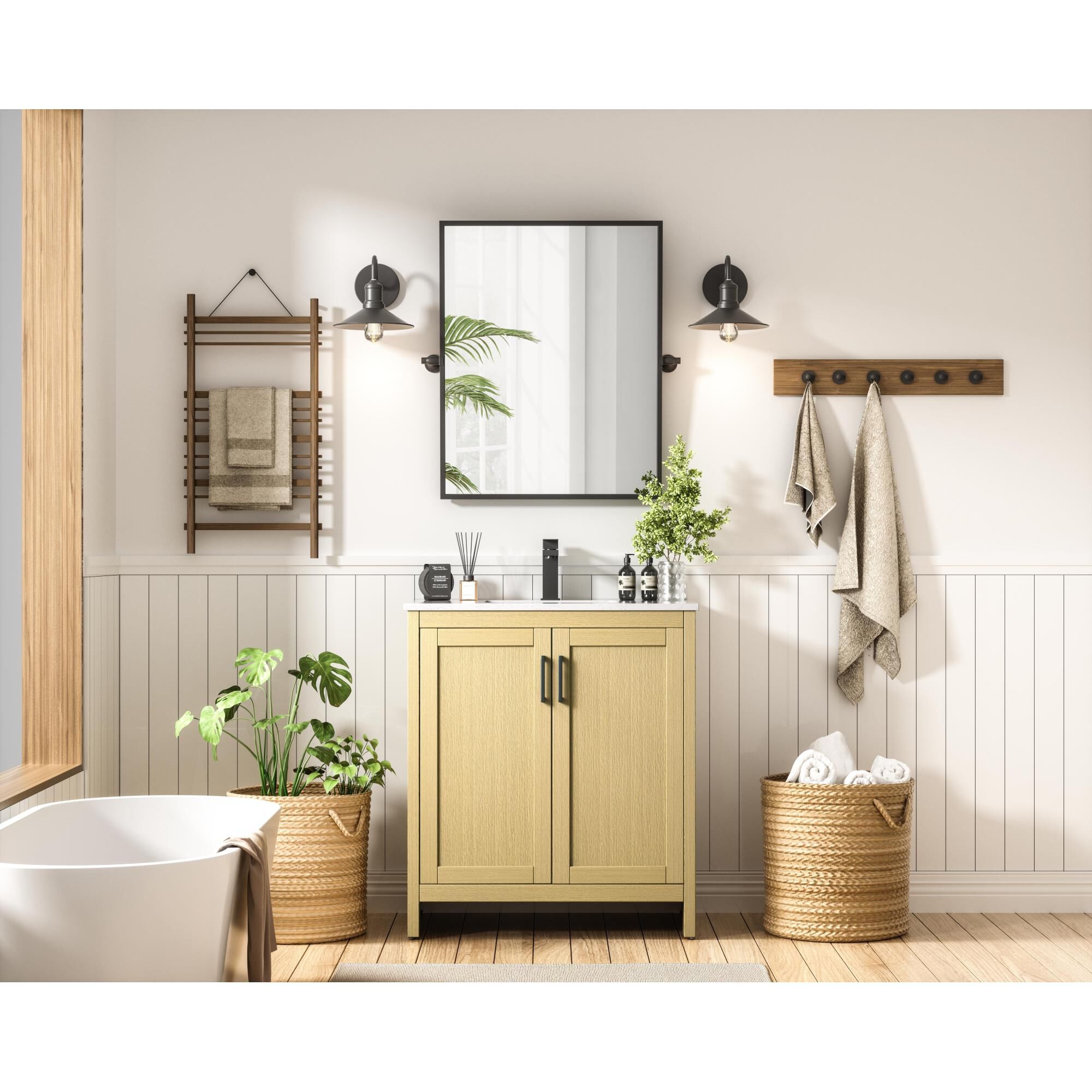 Finnley 30 Inch Bath Vanity by Elegant Dcor