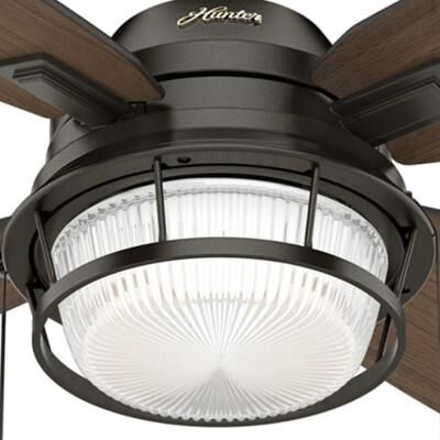 Ocala 52 Inch Ceiling Fan with Light Kit by Hunter Fan
