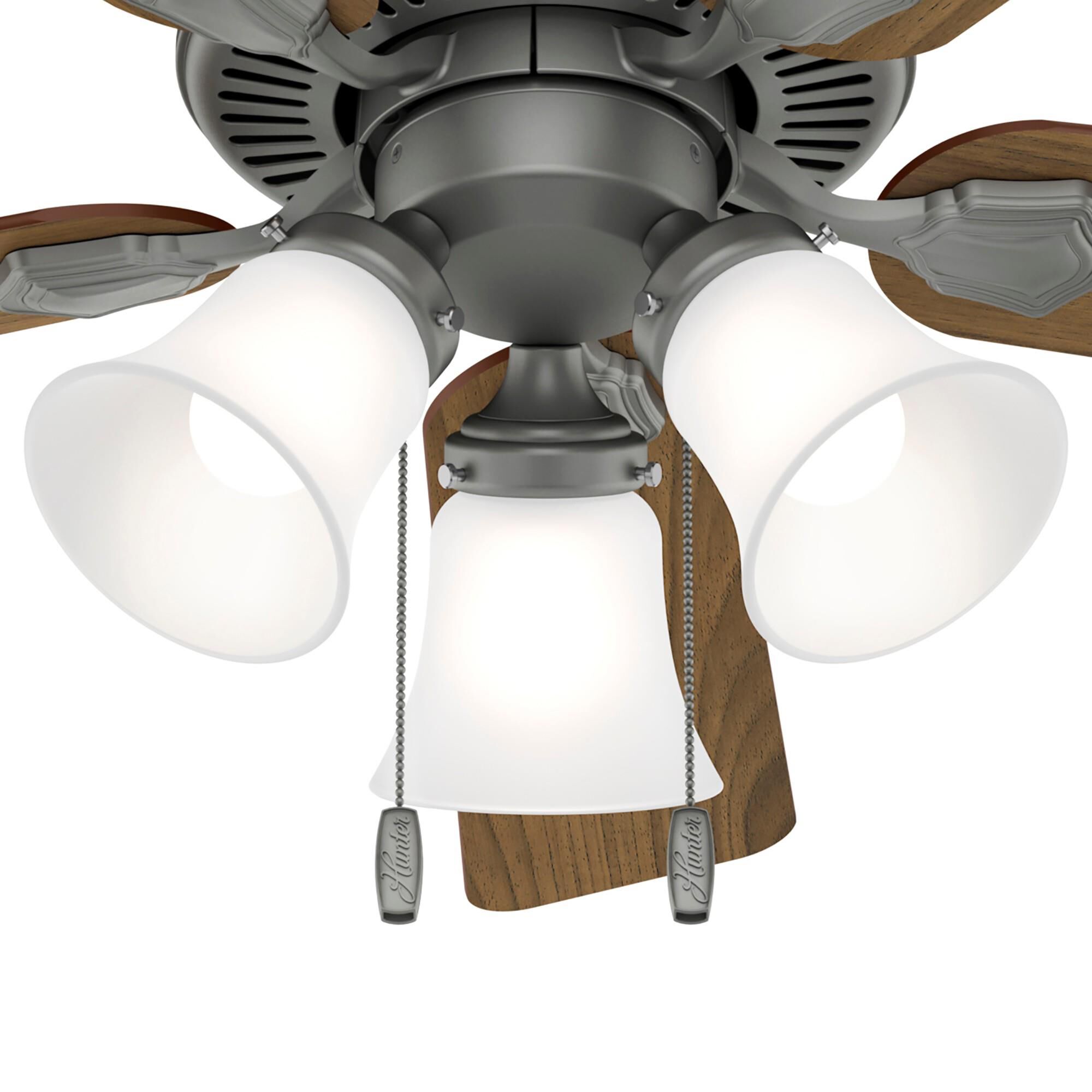 Swanson 44 Inch Ceiling Fan with Light Kit by Hunter Fan