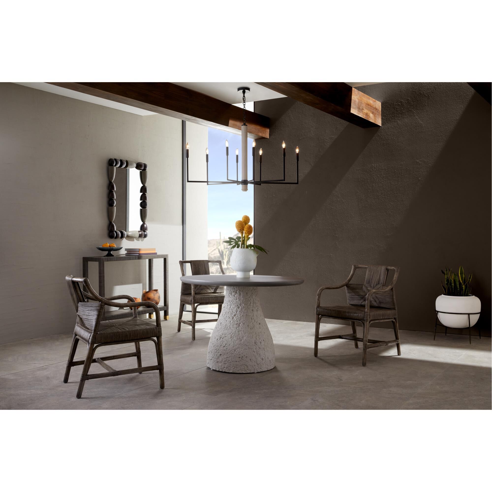 Orlando 48 Inch 8 Light Linear Suspension Light by Arteriors Home