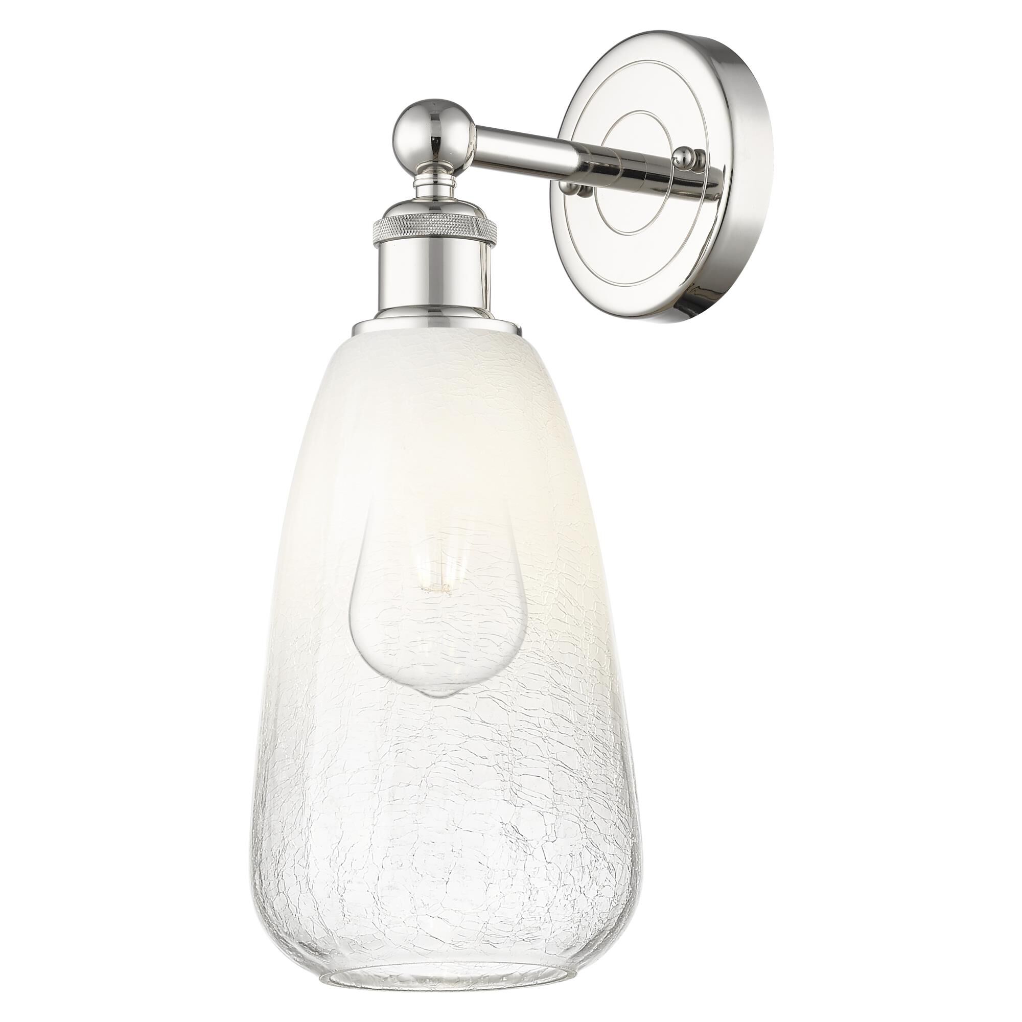 Shown in Polished Nickel finish and Opal glass