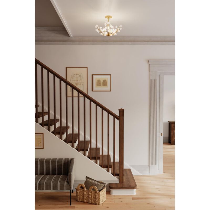 Ramus 22 Inch Semi Flush Mount by Minka Lavery