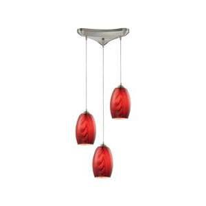 Tidewaters 10 Inch 3 Light Multi Light Pendant by ELK Lighting