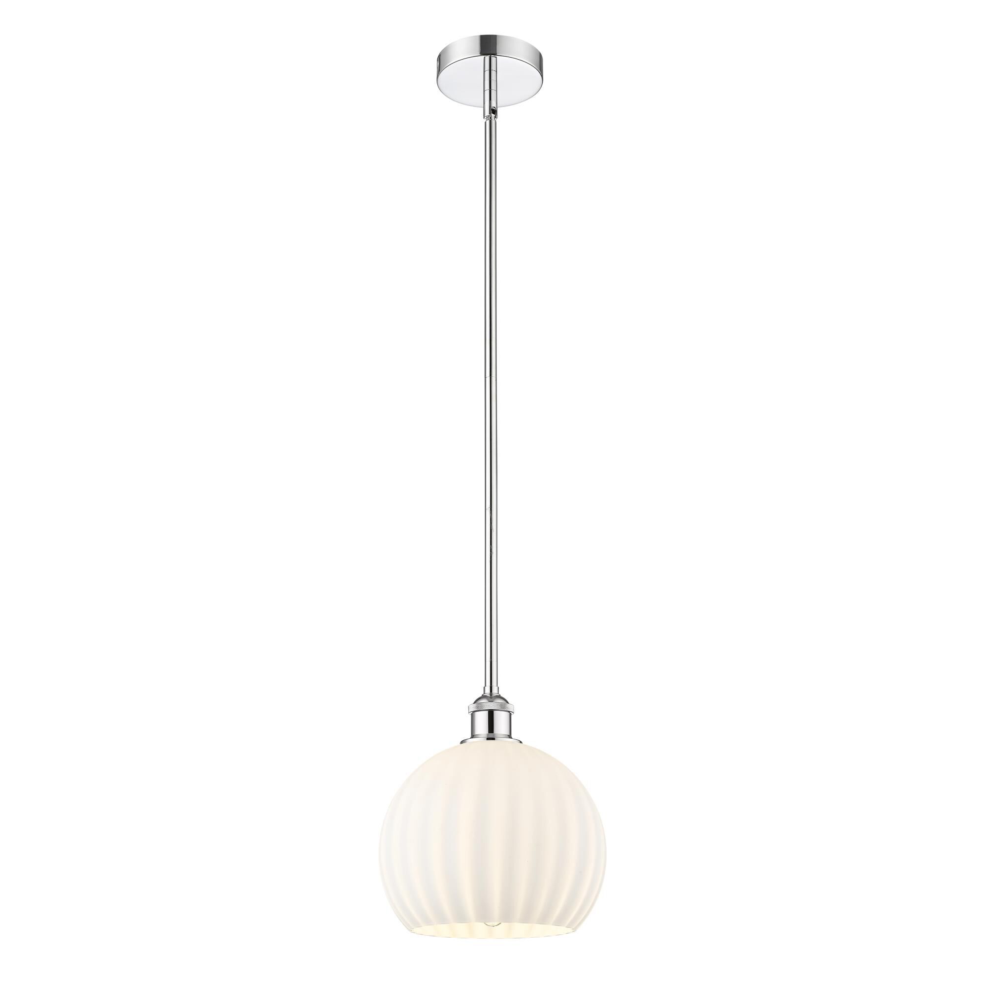 Bruno Marashlian White Venetian Mini Pendant by Innovations Lighting