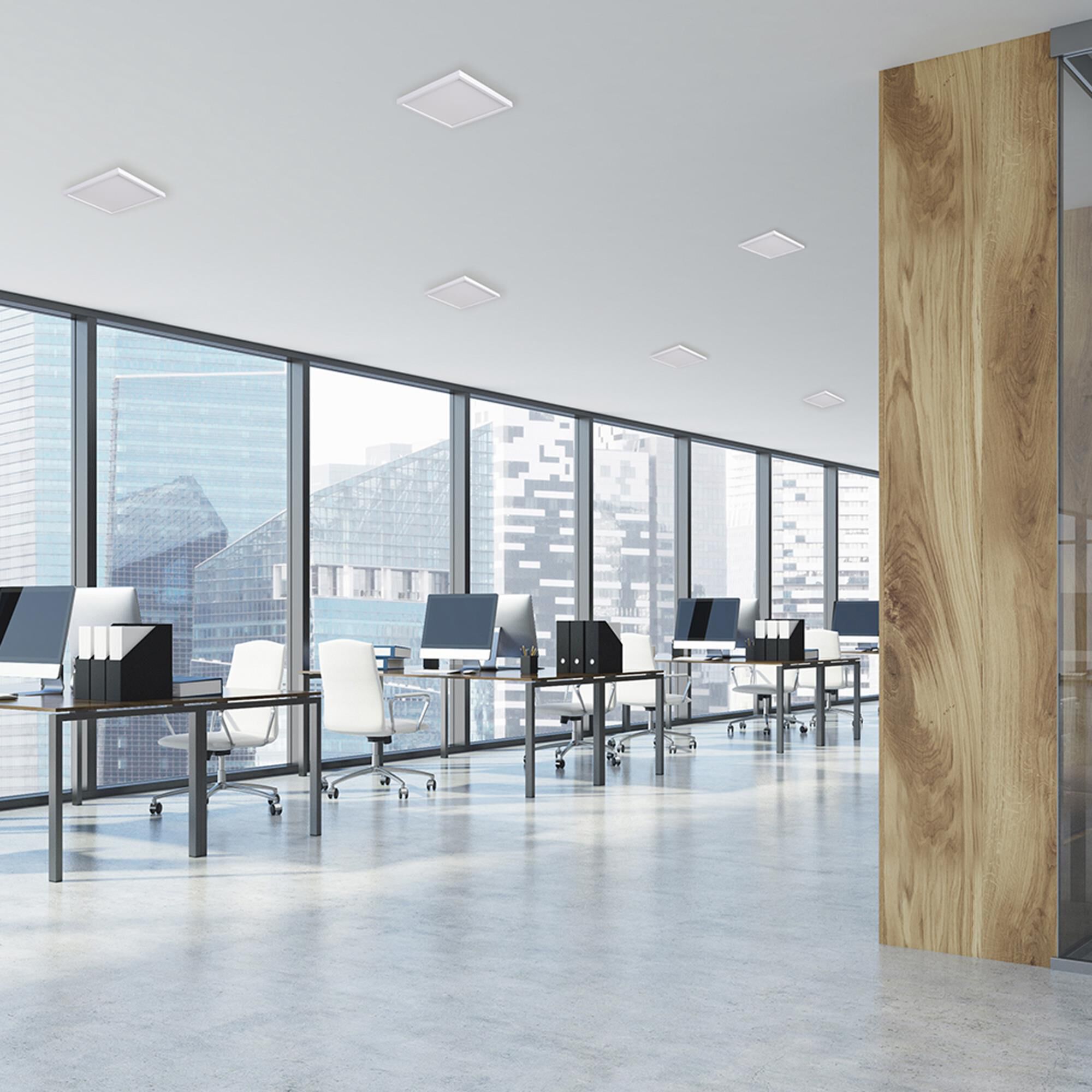 Edge Square 6 Inch Flush Mount by AFX Lighting