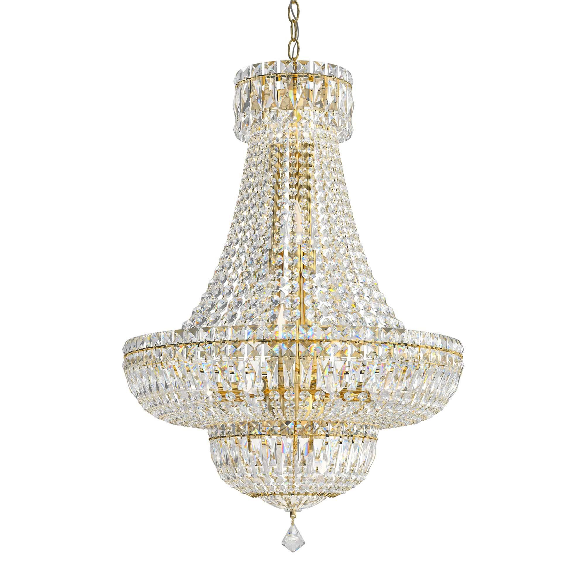 Petit Crystal Deluxe 21 Inch Mini Chandelier by Schonbek
