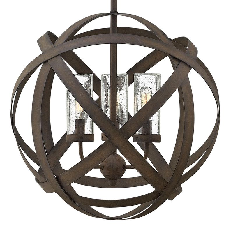 Carson 19 Inch Outdoor Hanging Lantern by Hinkley