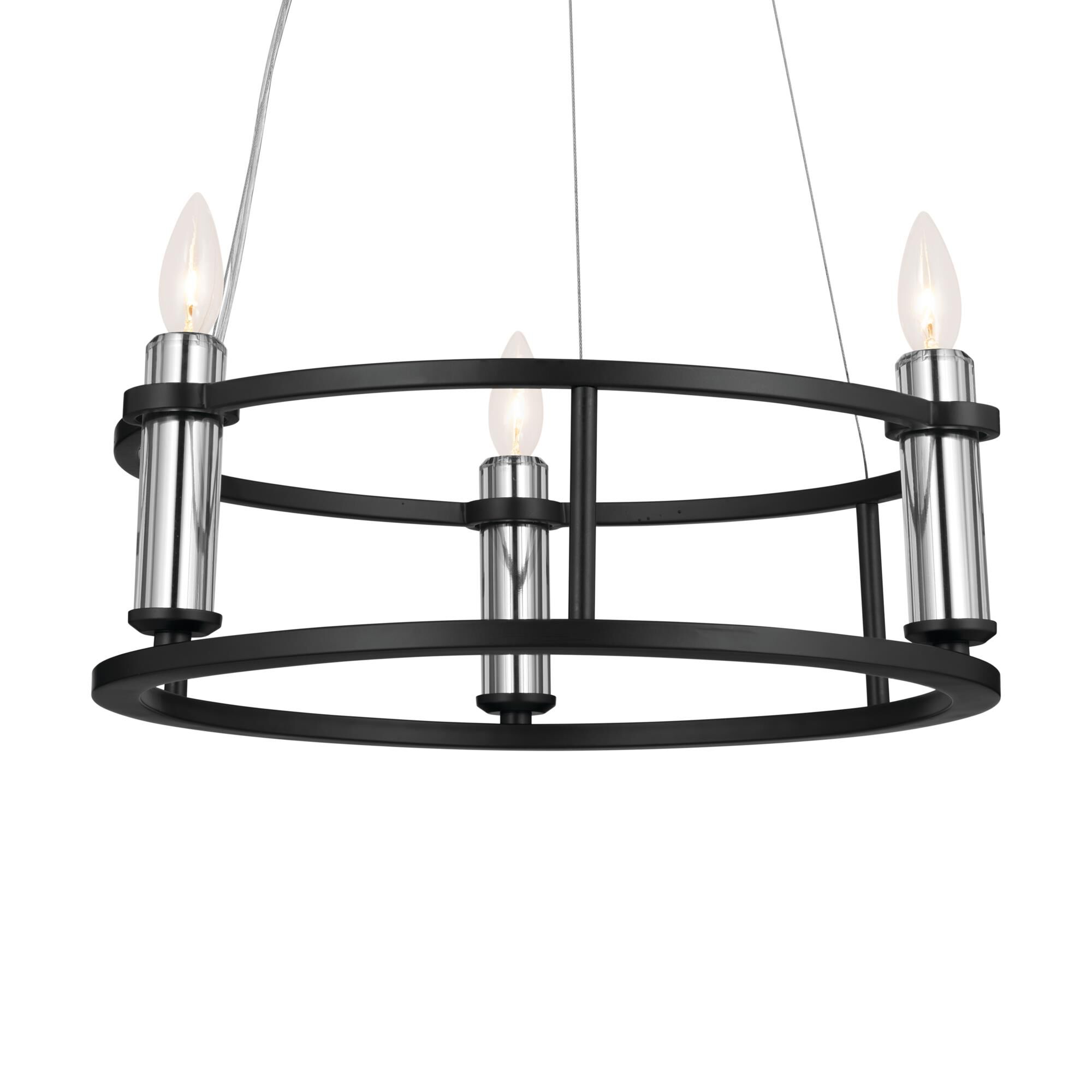 Shown in Black finish