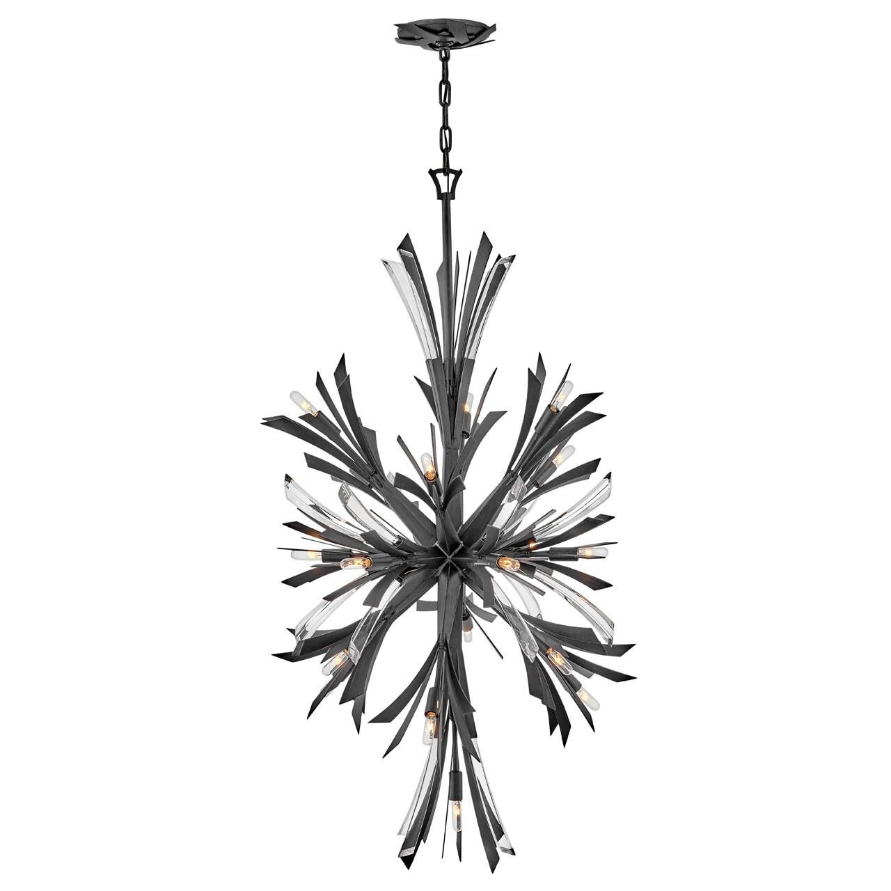 Vida 24 Inch 19 Light Chandelier by Fredrick Ramond