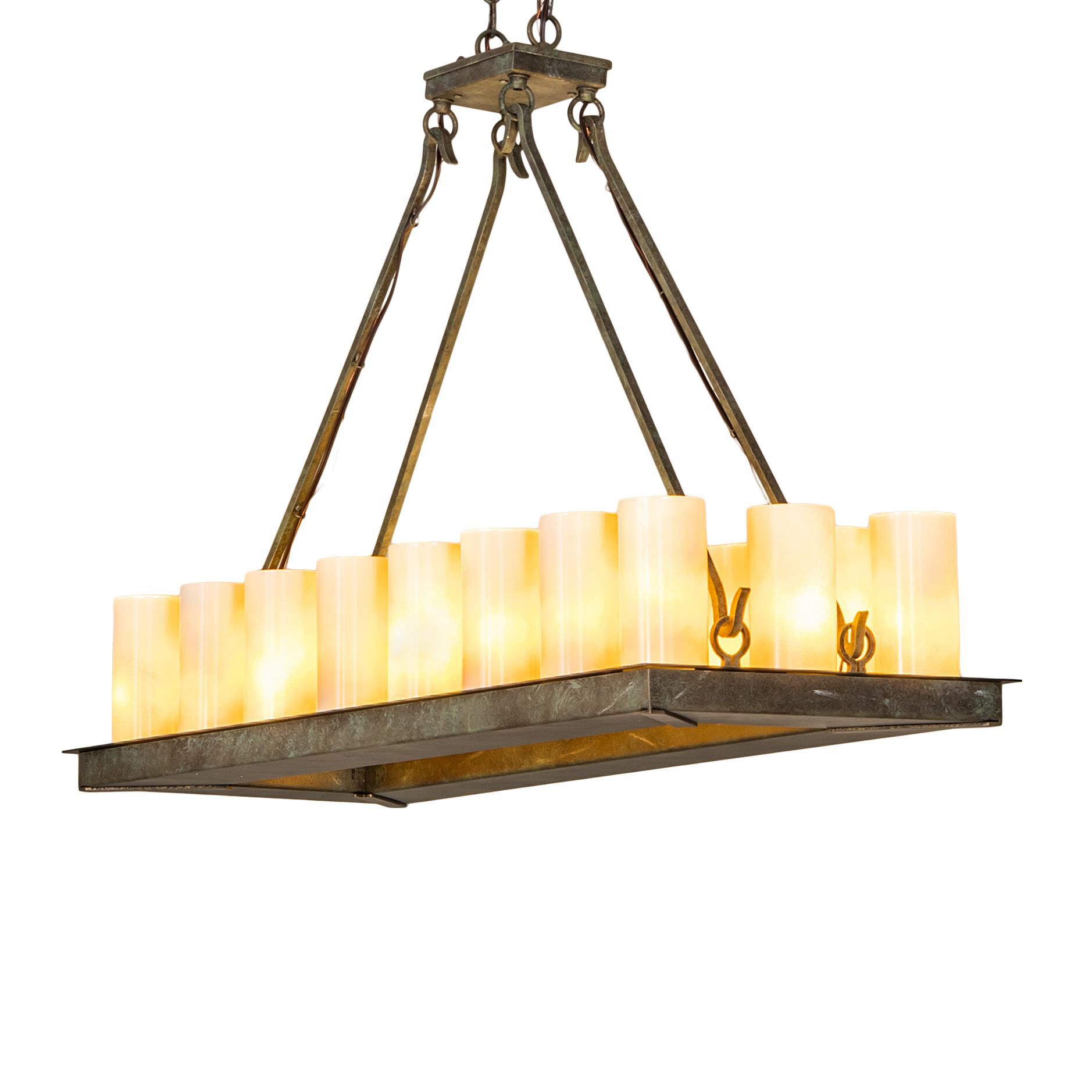 Loxley 39 Inch 18 Light LED Mini Chandelier by Meyda Lighting