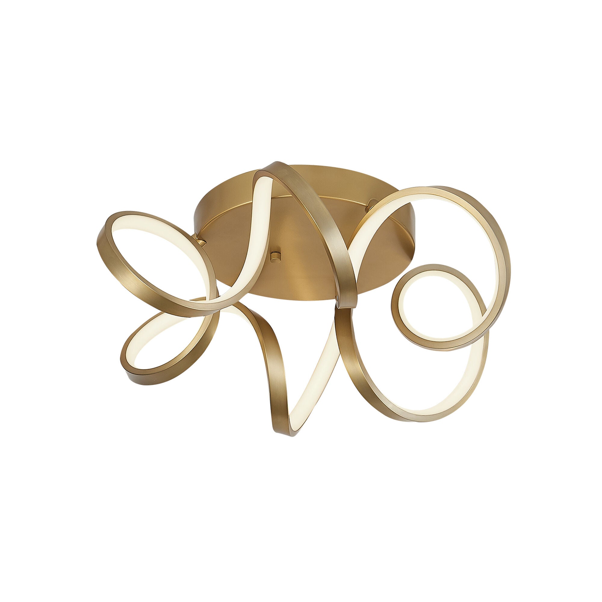 Shown in Antique Brass finish and Frosted Acrylic Diffuser glass