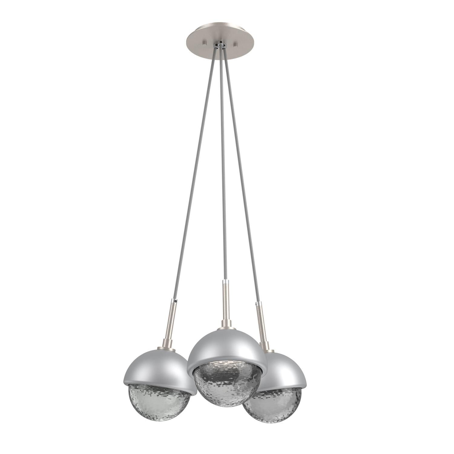 Levi Wilson Cabochon 13 Inch Multi Pendant Light by Hammerton Studio