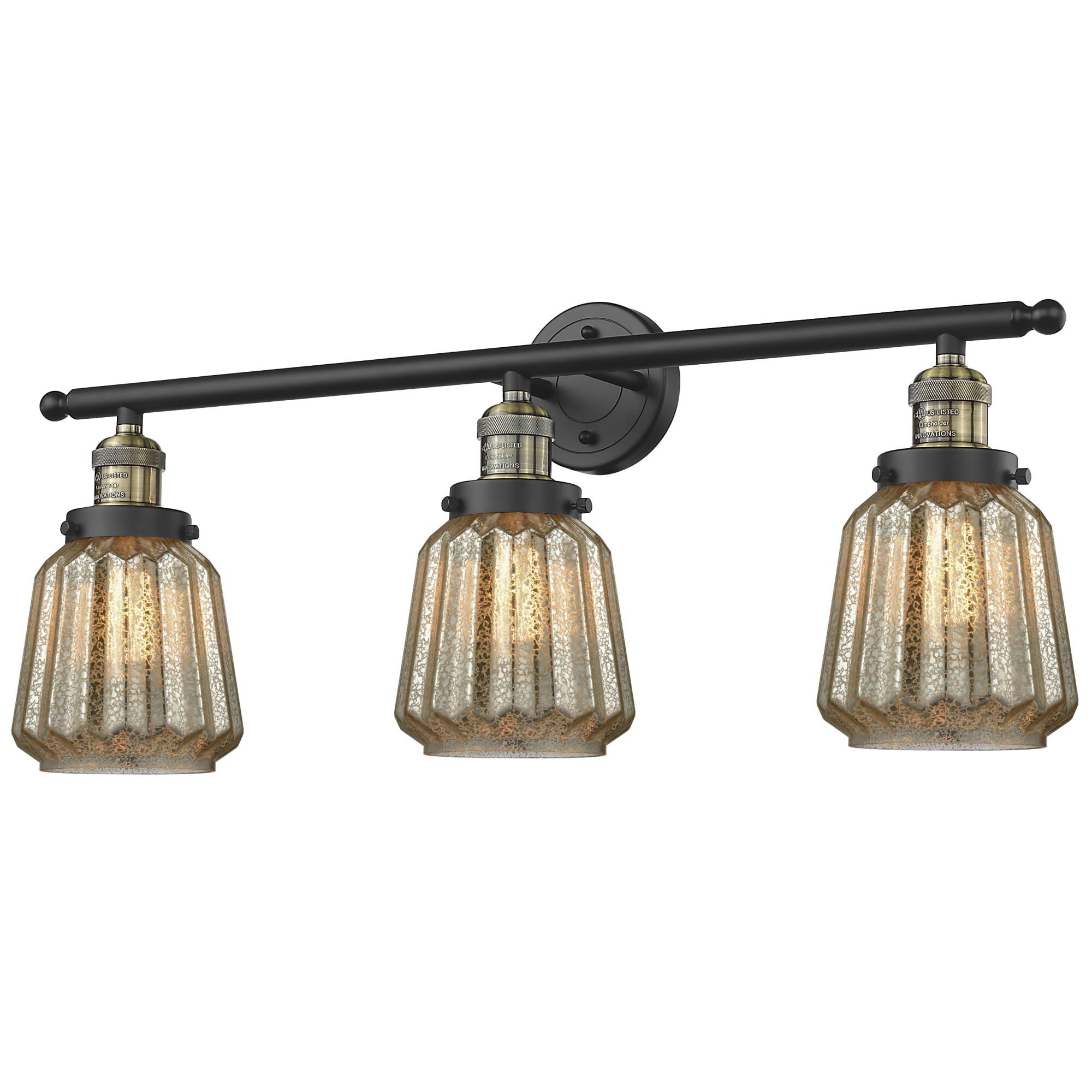 Bruno Marashlian Chatham 30 Inch 3 Light Bath Vanity Light by Innovations Lighting