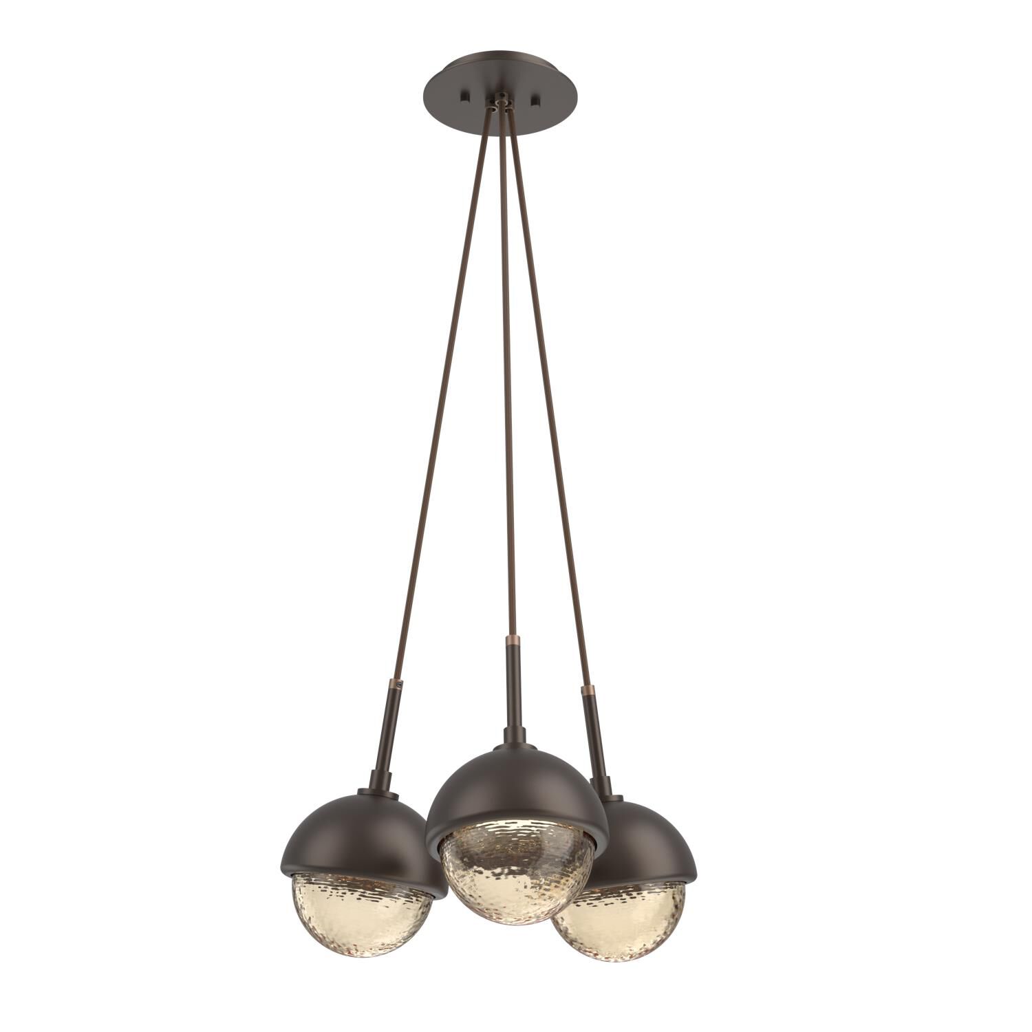 Shown in Flat Bronze finish and Amber glass and Metal Shade Matching Finish accent