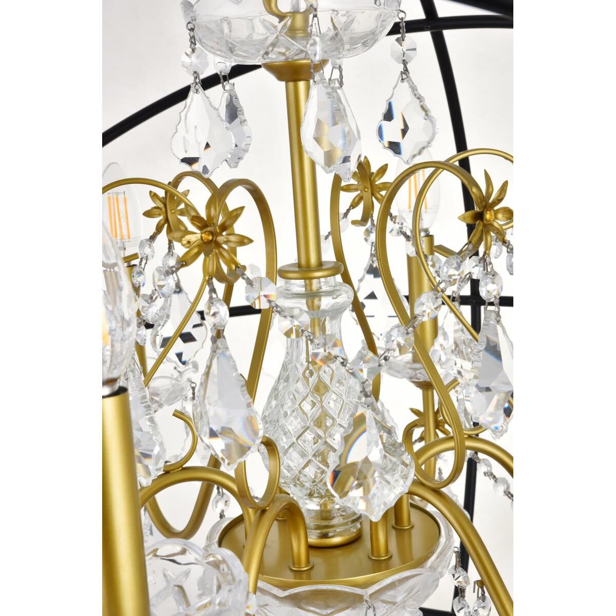 Cordelia 25 Inch Large Pendant by Elegant Lighting