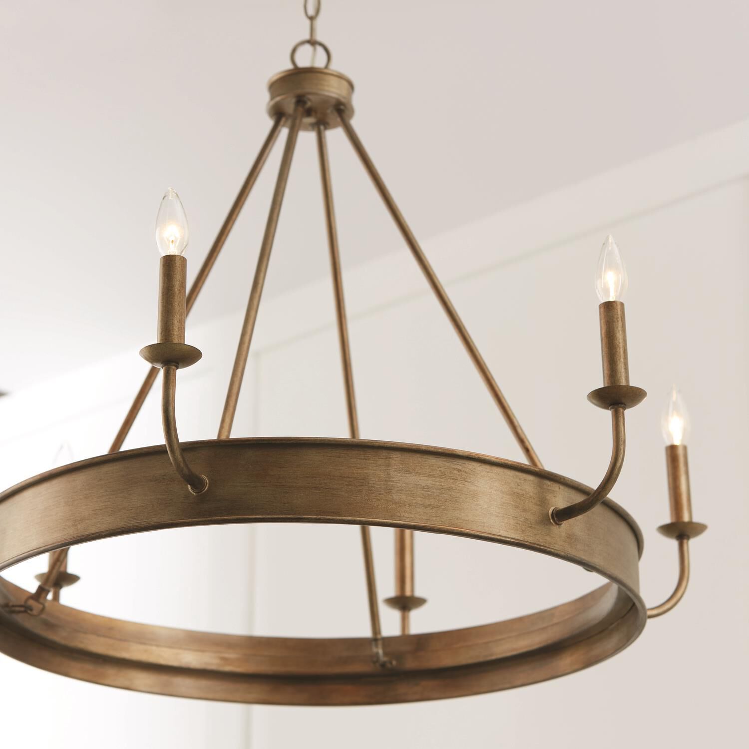 Nole 36 Inch 6 Light Chandelier by Capital Lighting Fixture Company