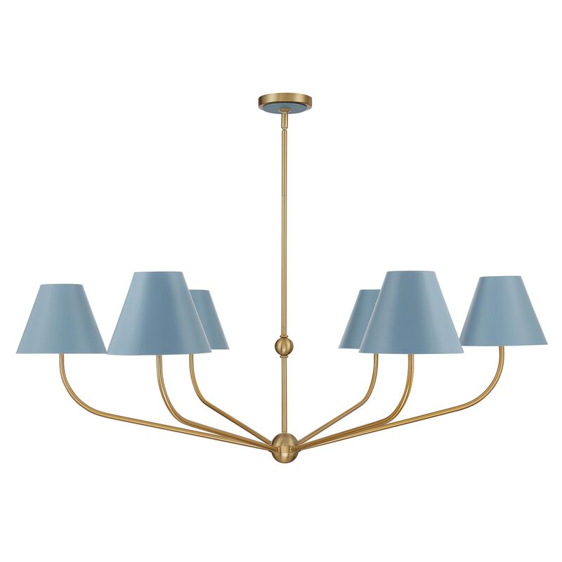 Xavier 48 Inch Chandelier by Crystorama