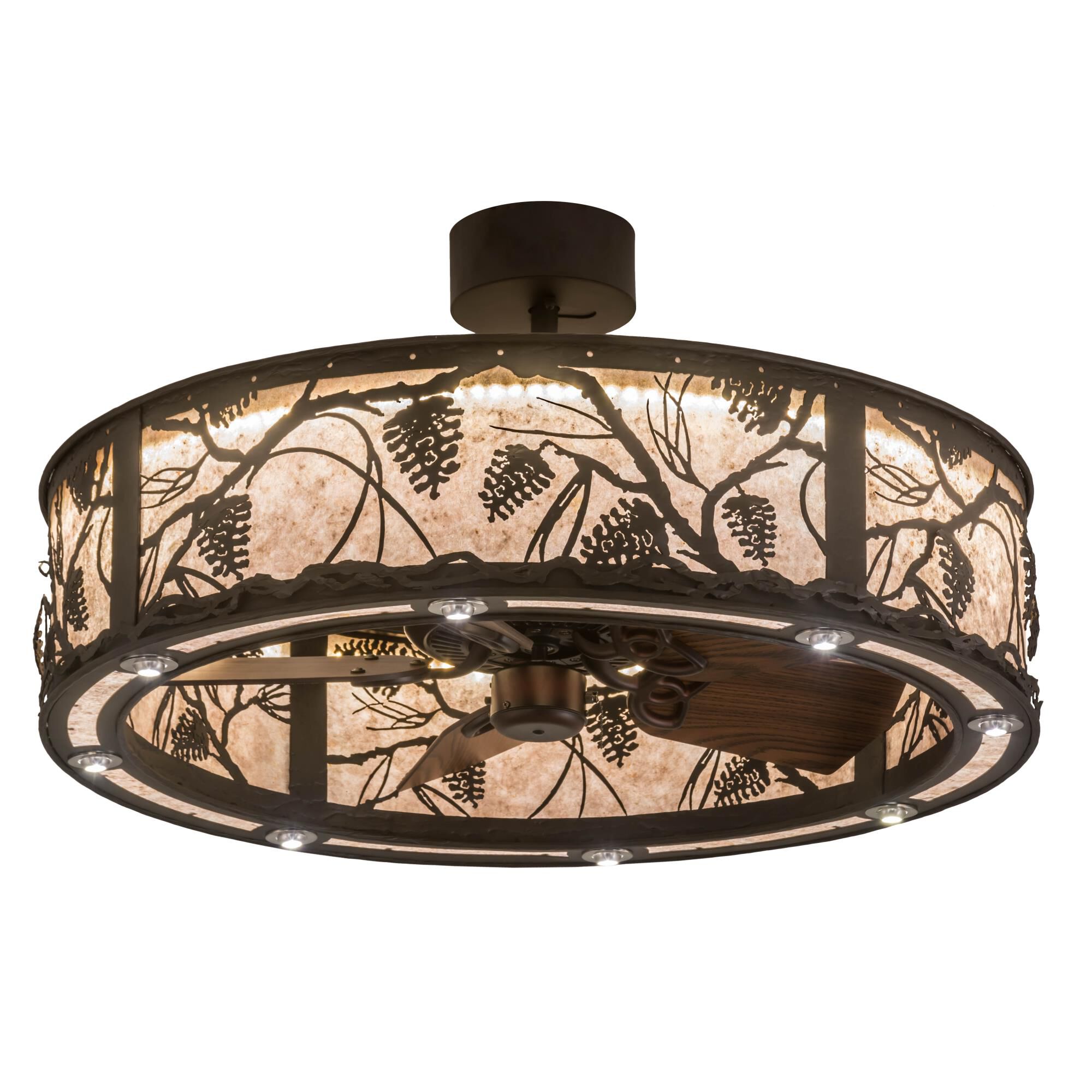 Shown in Oil Rubbed Bronze finish