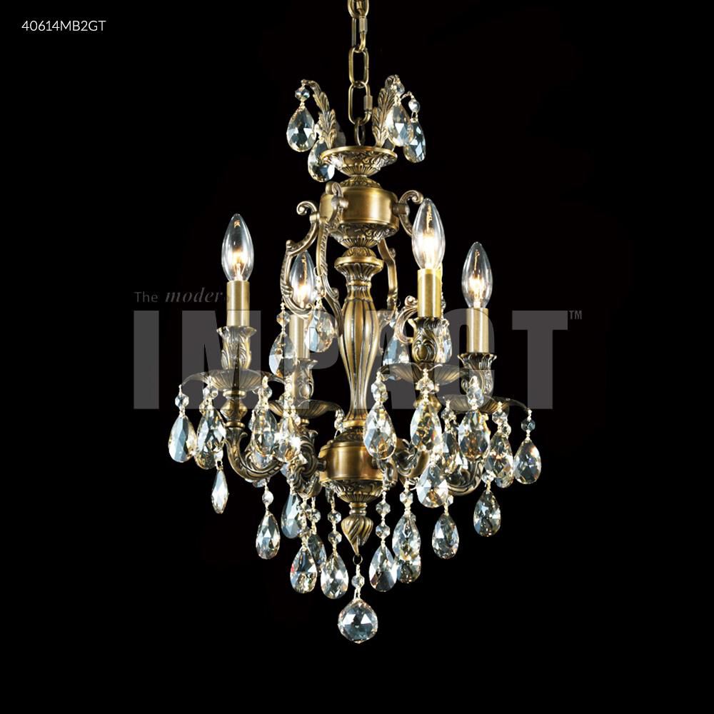 Brindisi 14 Inch 4 Light Mini Chandelier by James R. Moder