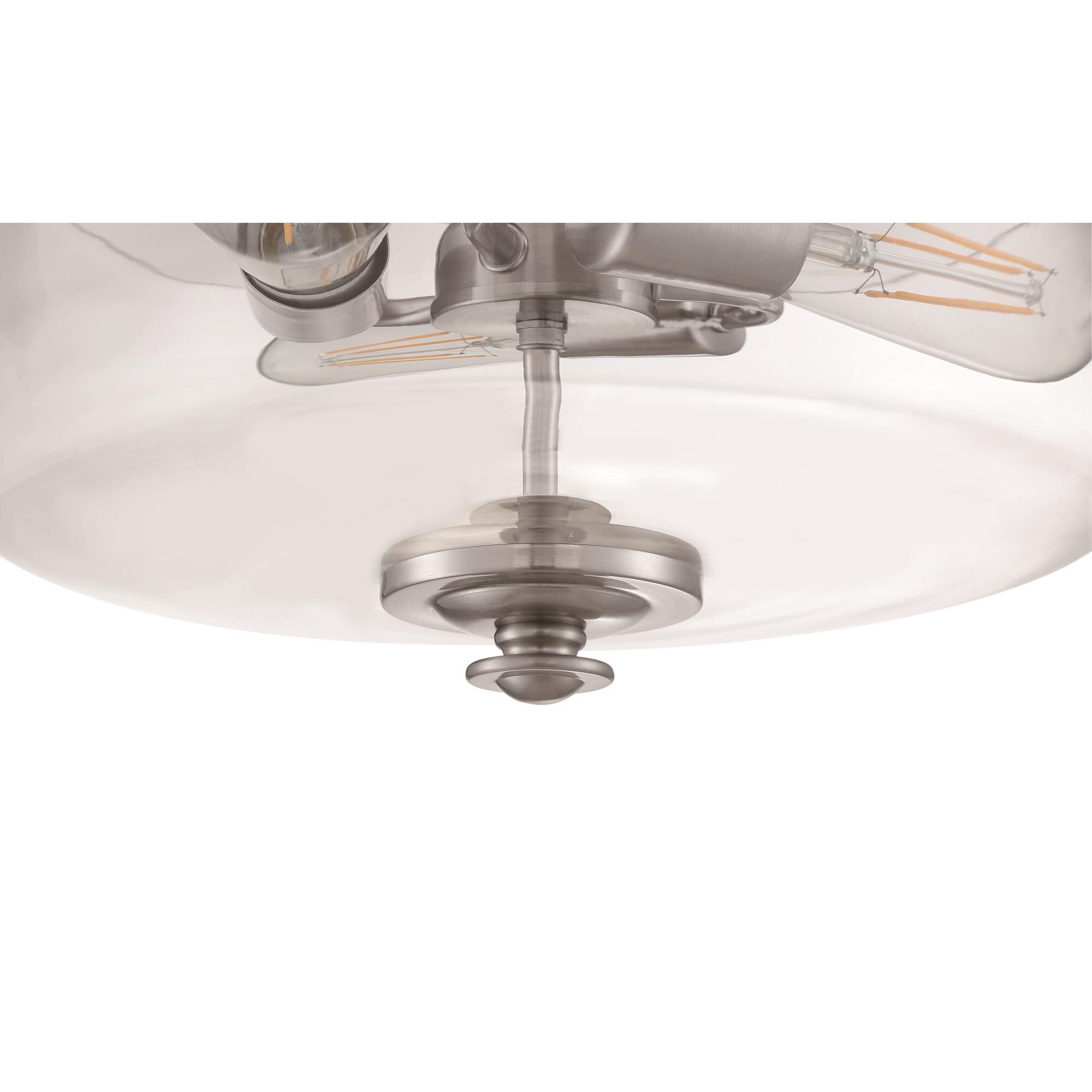 Dardyn 13 Inch 3 Light Semi Flush Mount by Craftmade