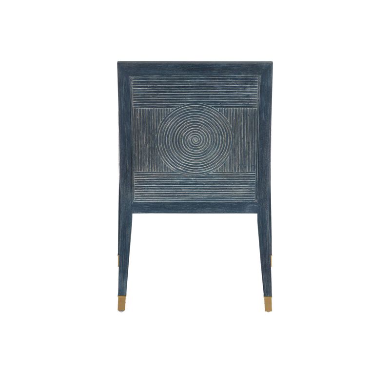 Santos 24 Inch Accent Chair by Currey and Company