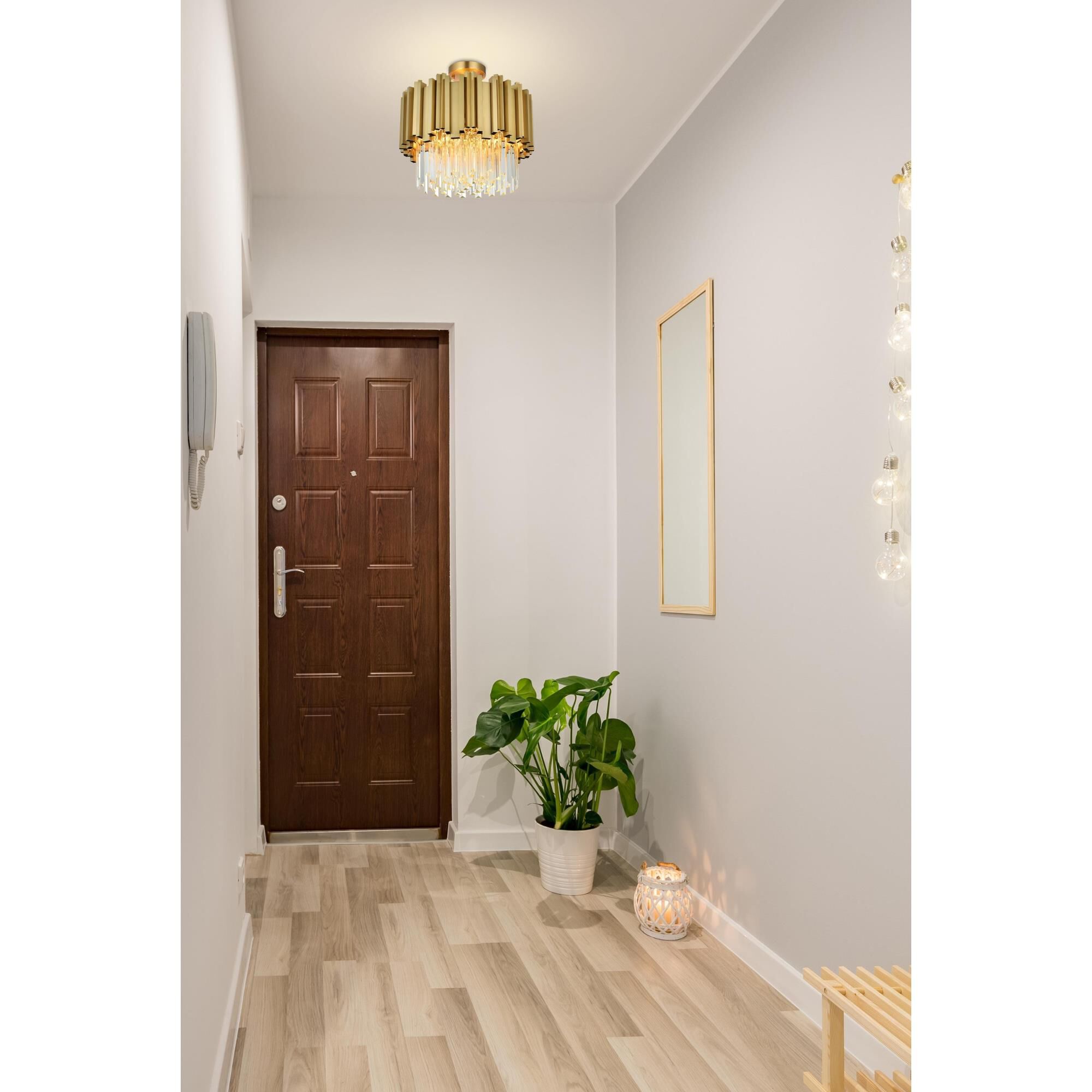 Willow 16 Inch Flush Mount by Elegant Lighting