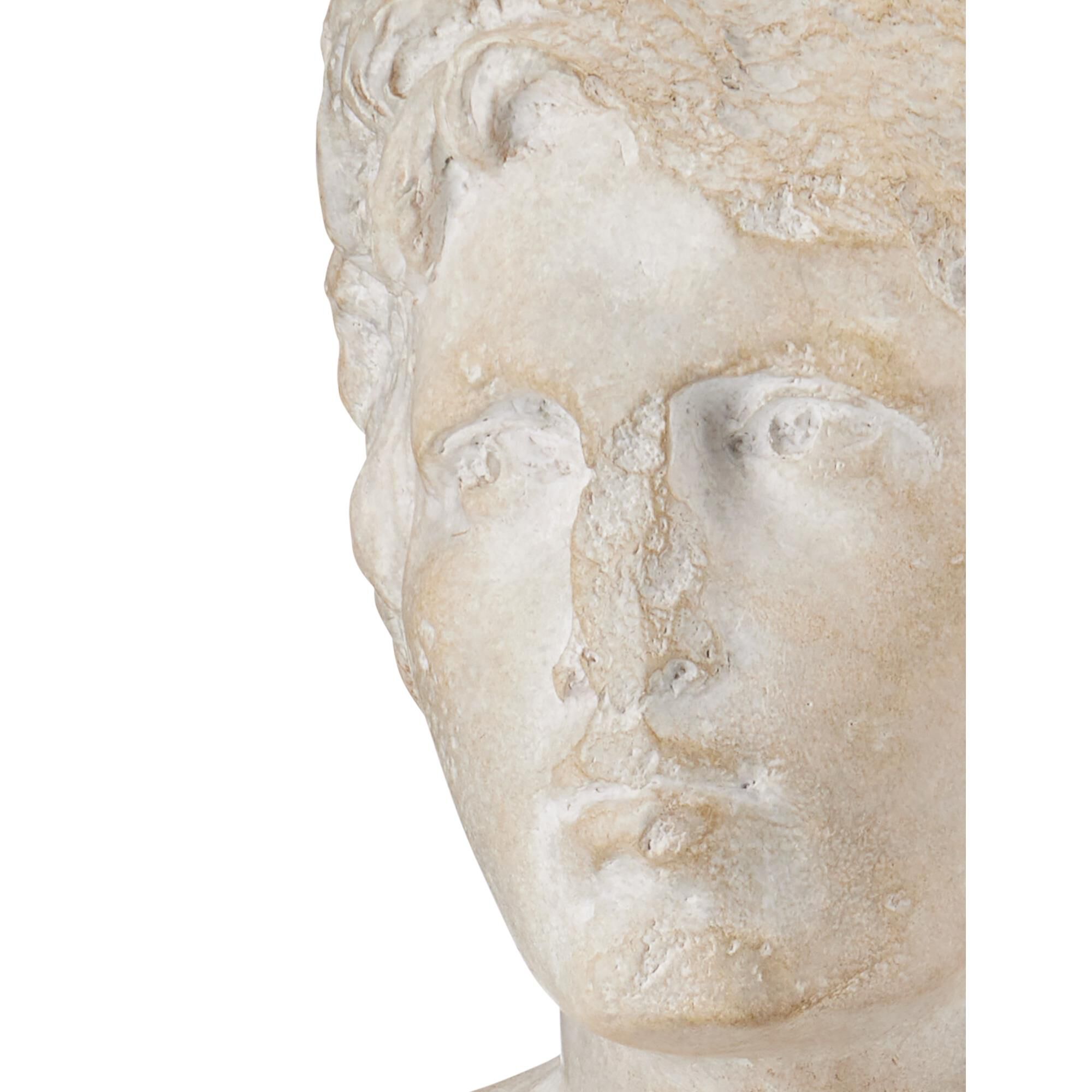 Young Royal Greek Torso Sculpture by Currey and Company