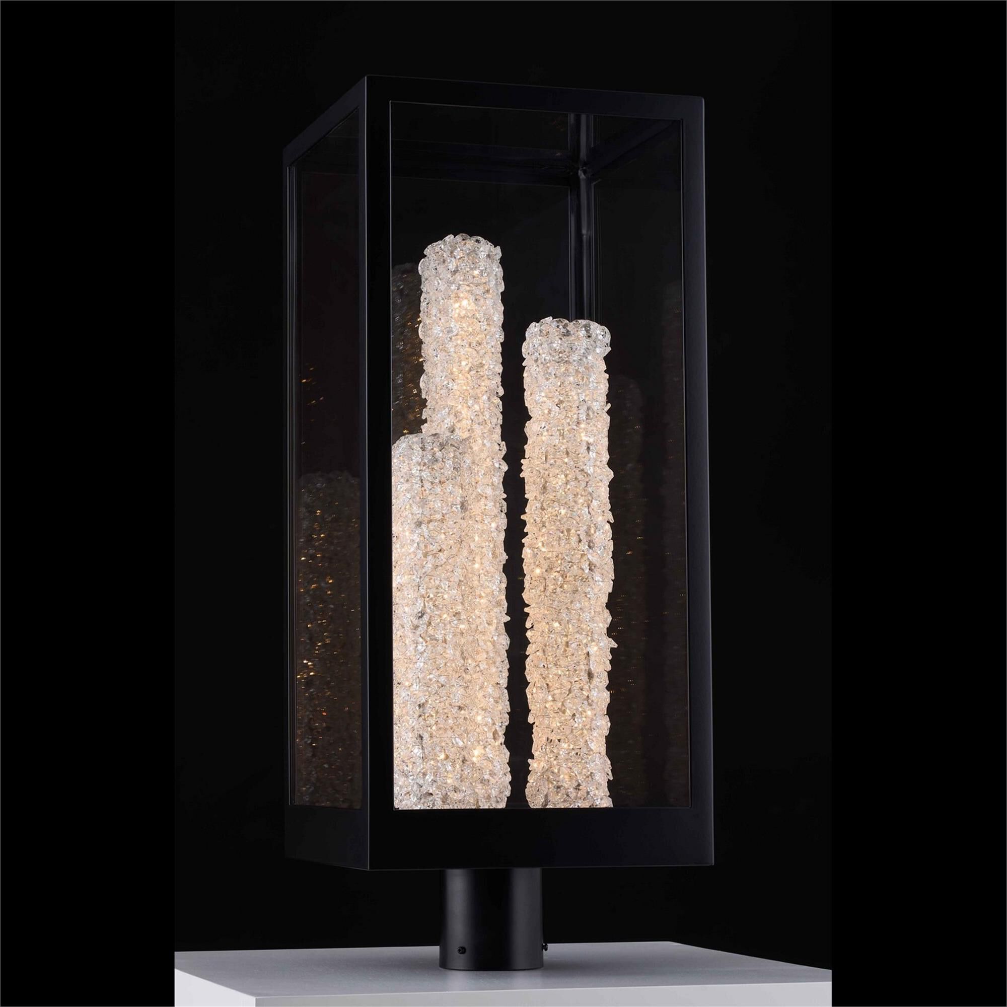Allegri Lina Esterno 27 Inch Tall LED Outdoor Post Lamp