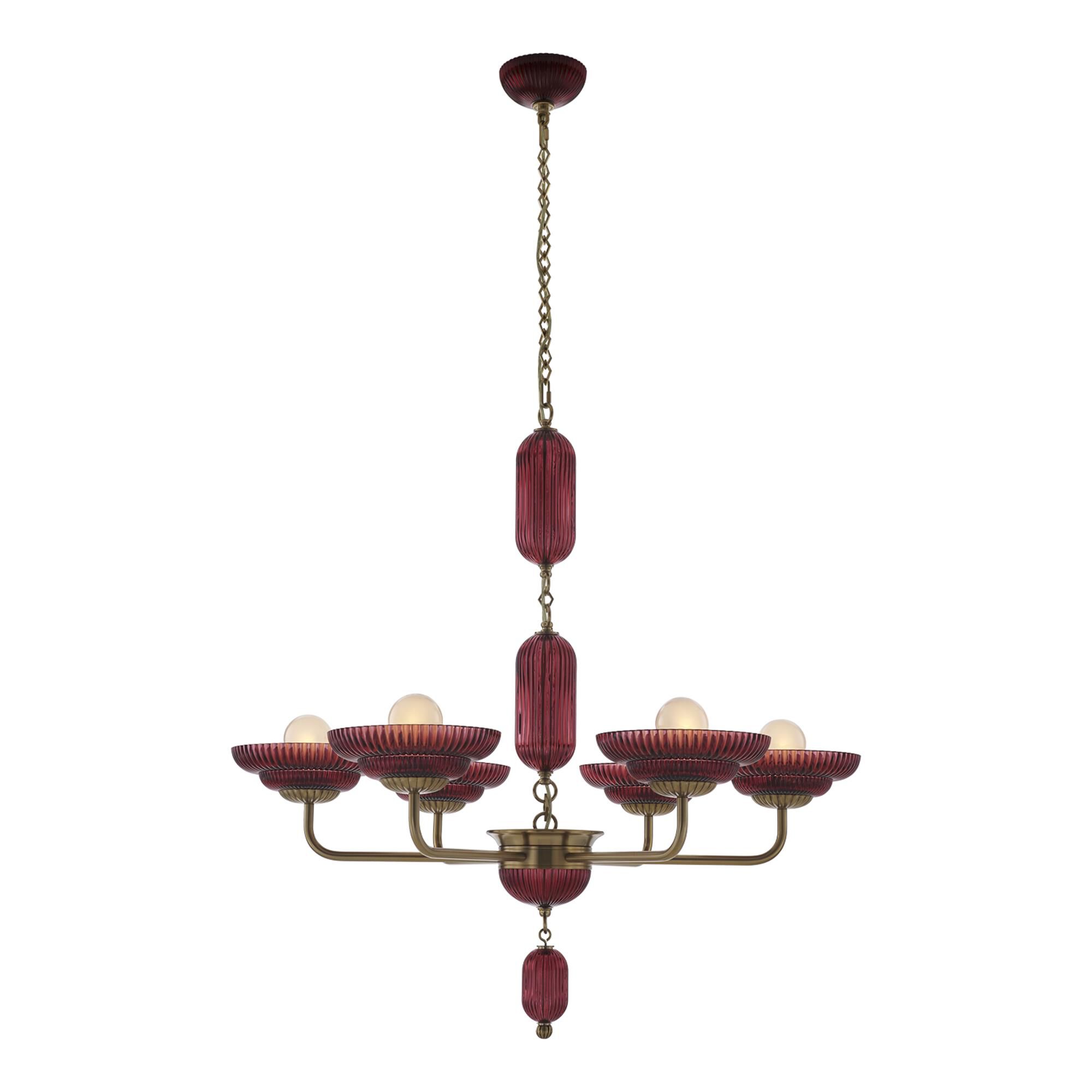 Verde 40 Inch Chandelier by Kalco Lighting