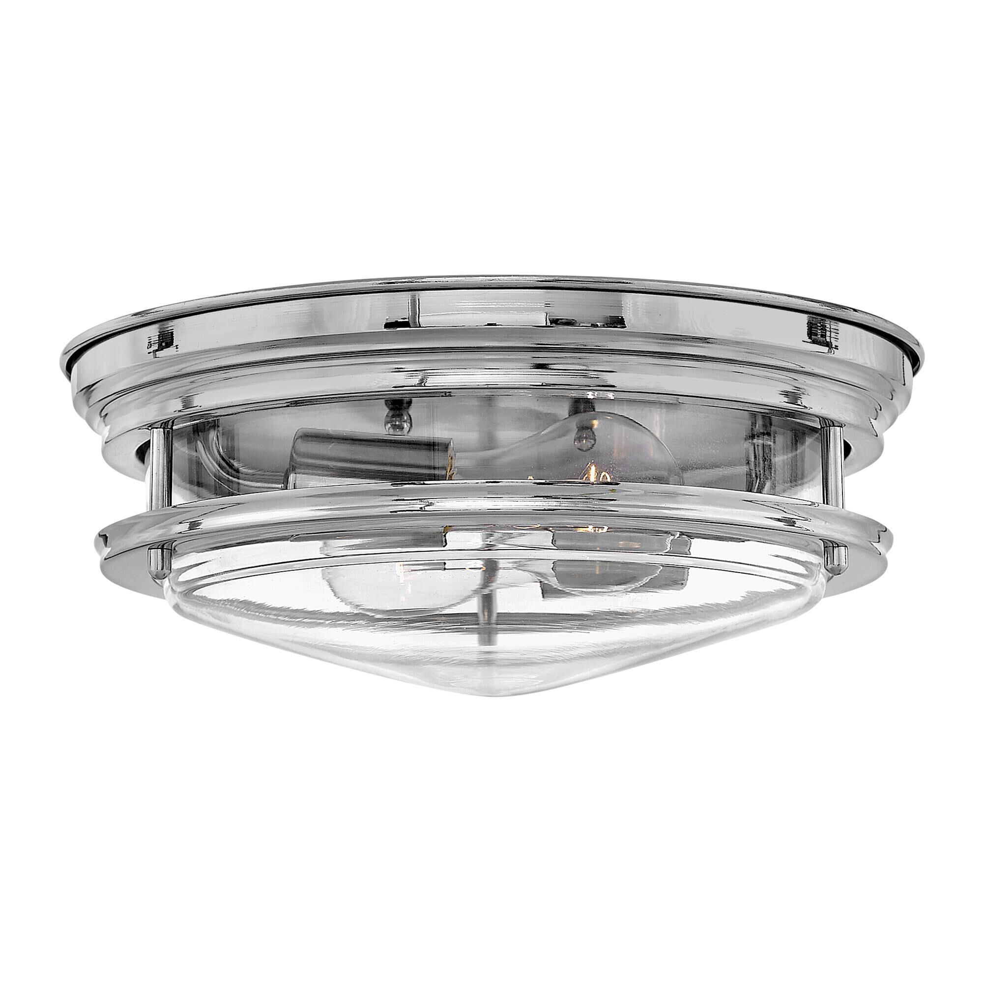 Hadley 12 Inch 2 Light Flush Mount,