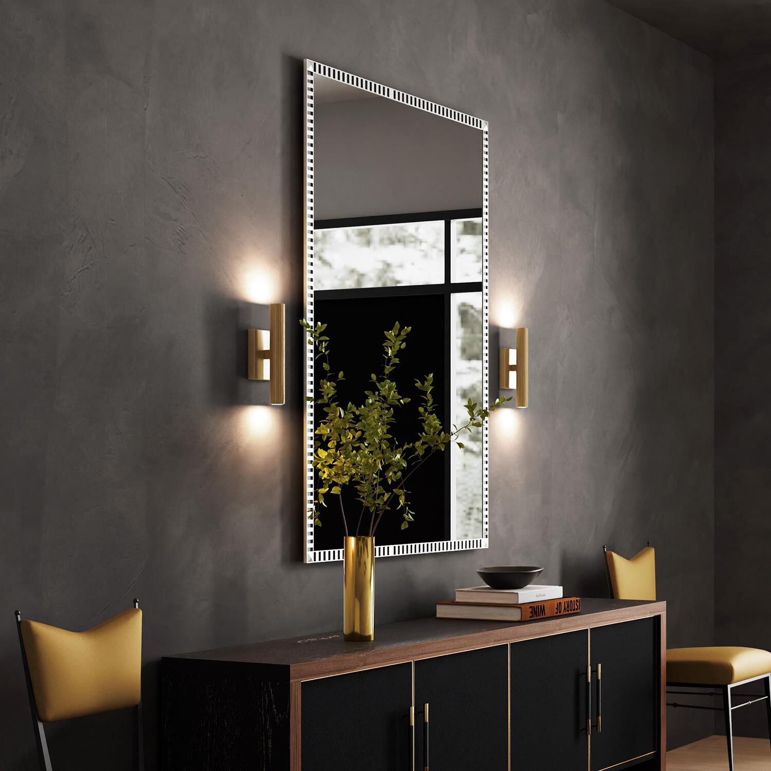 Shown in Aged Brass finish