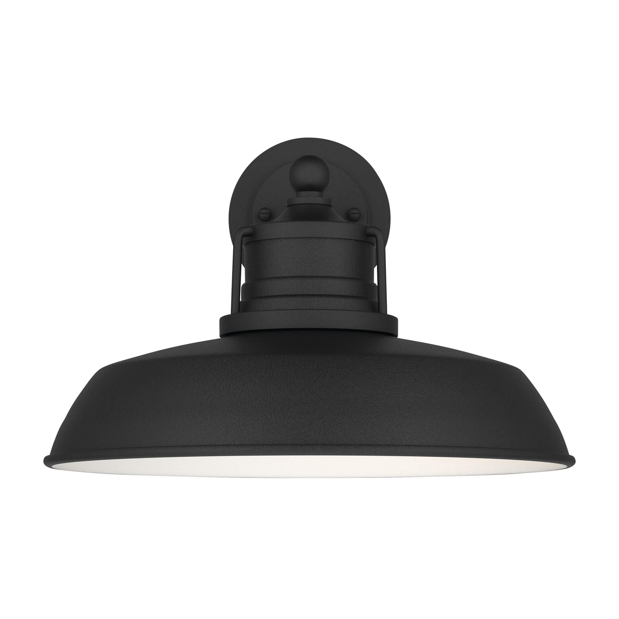 Shown in Textured Black finish and Metal shade