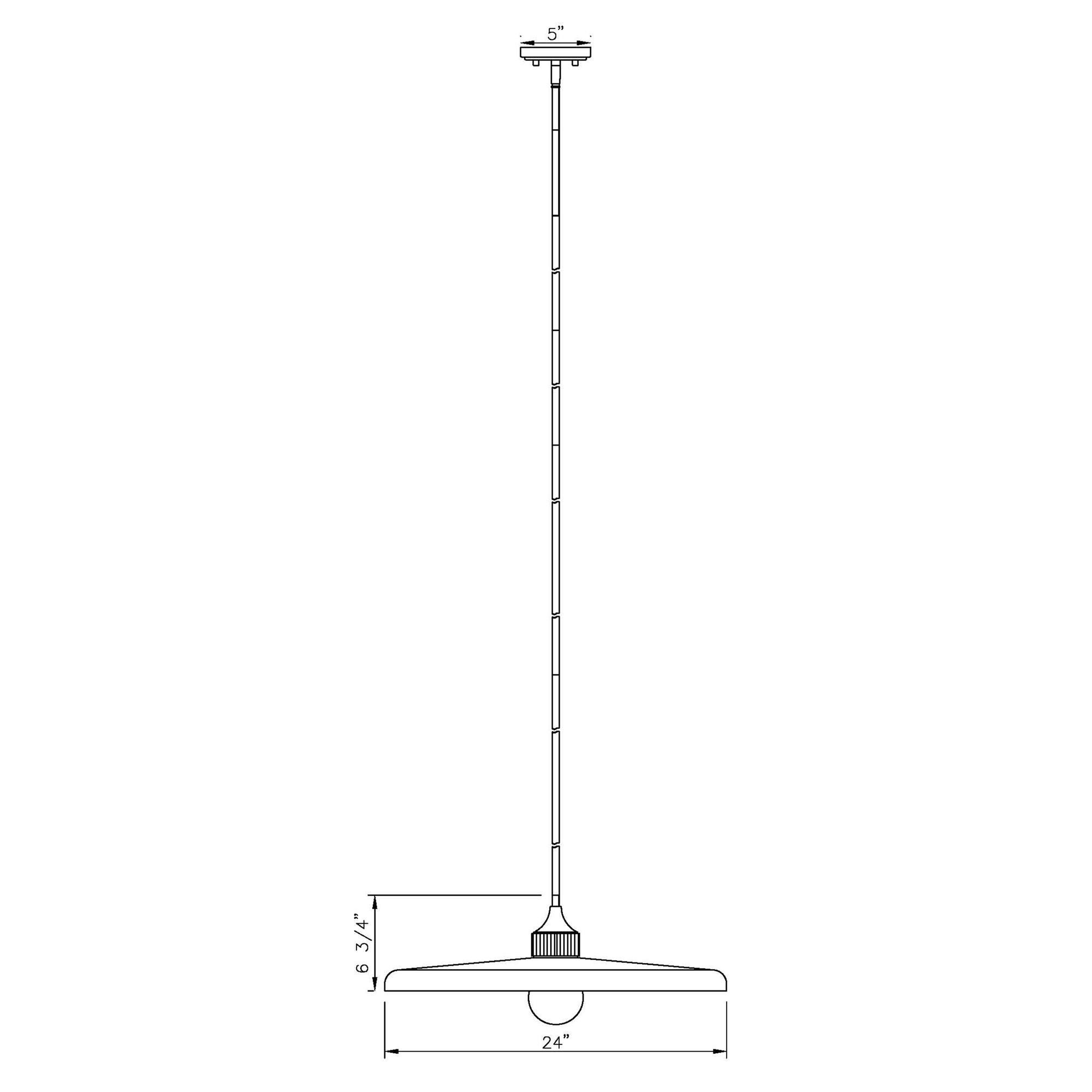 Z-Lite Paloma 24 Inch Large Pendant