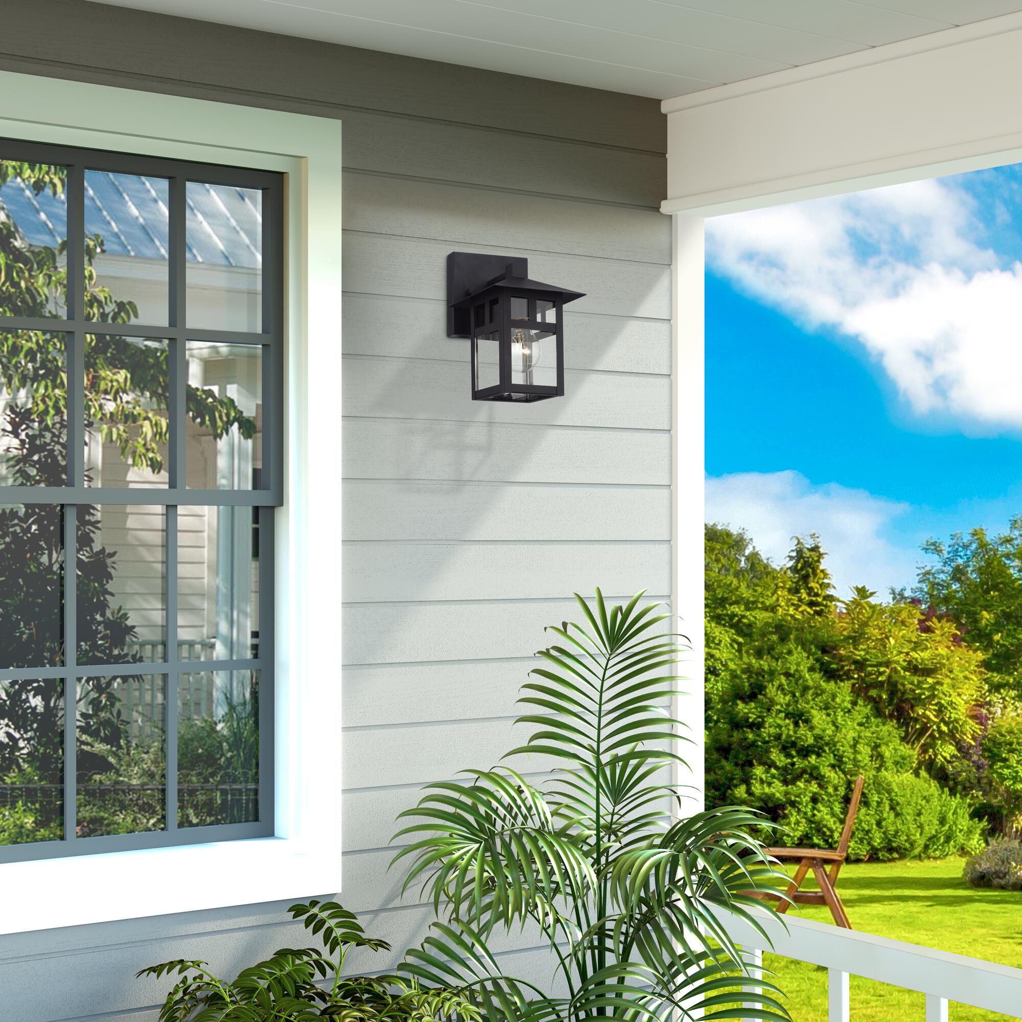 Crestlake 6 Inch Outdoor Wall Light by Livex Lighting