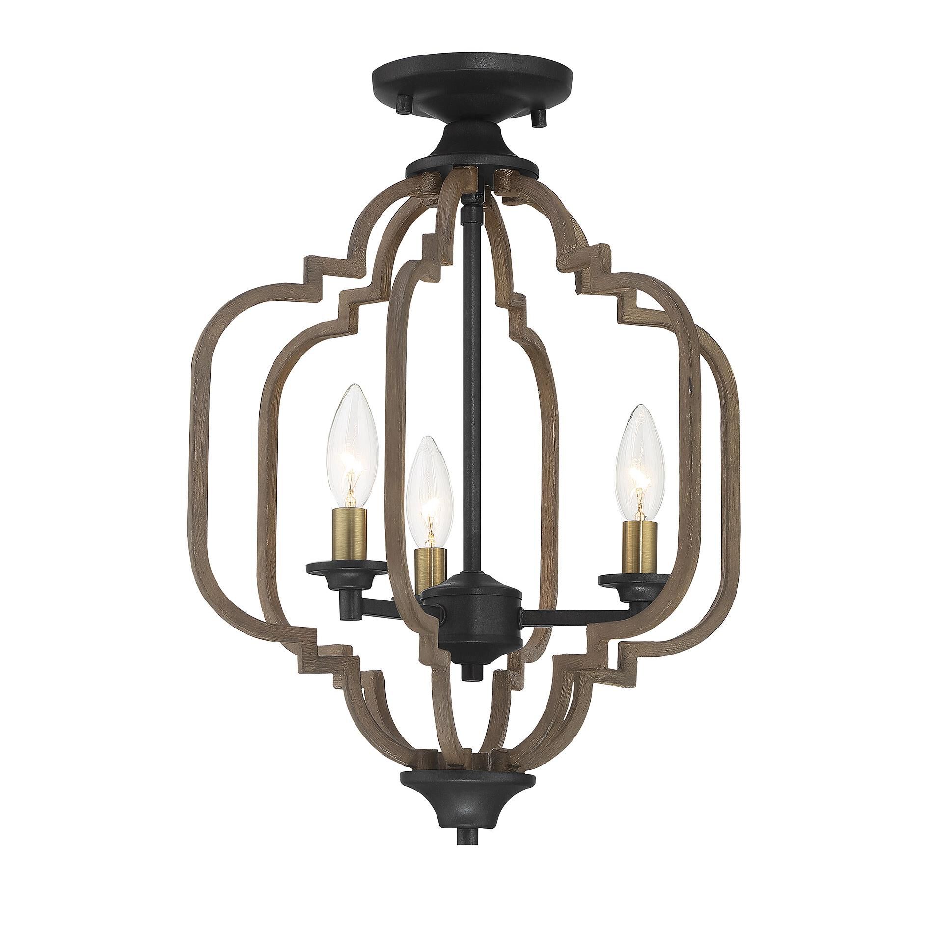 Shown in Barrelwood W/ Brass Accents finish