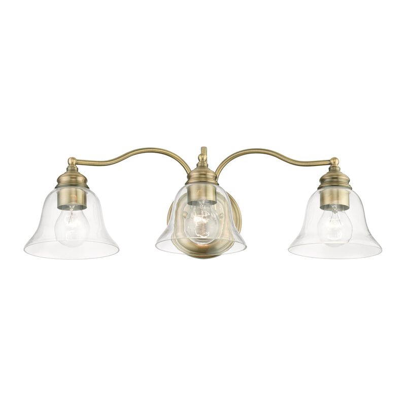 Moreland 24 Inch 3 Light Bath Vanity Light by Livex Lighting