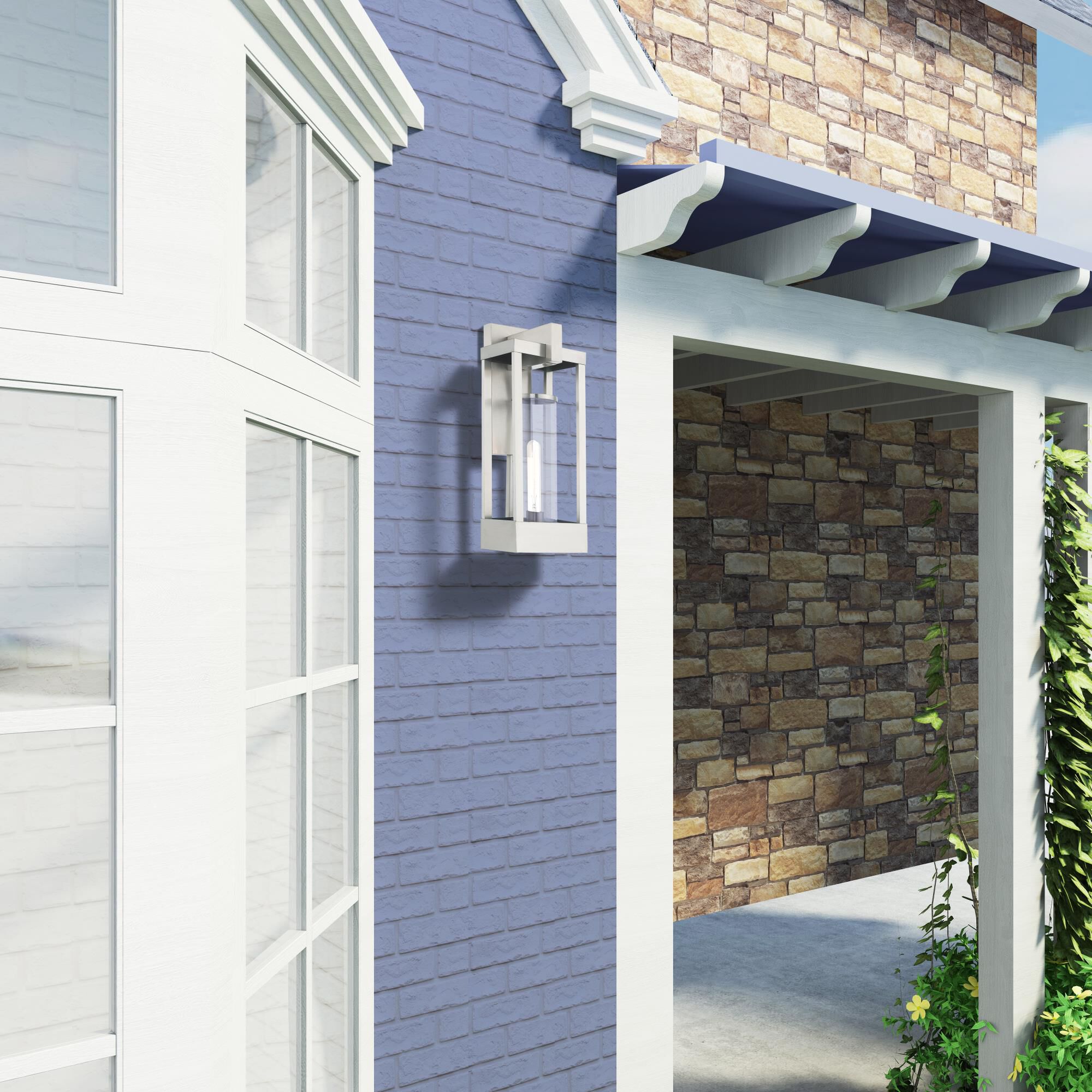 Livex Lighting Delancey 20 Inch Tall Outdoor Wall Light