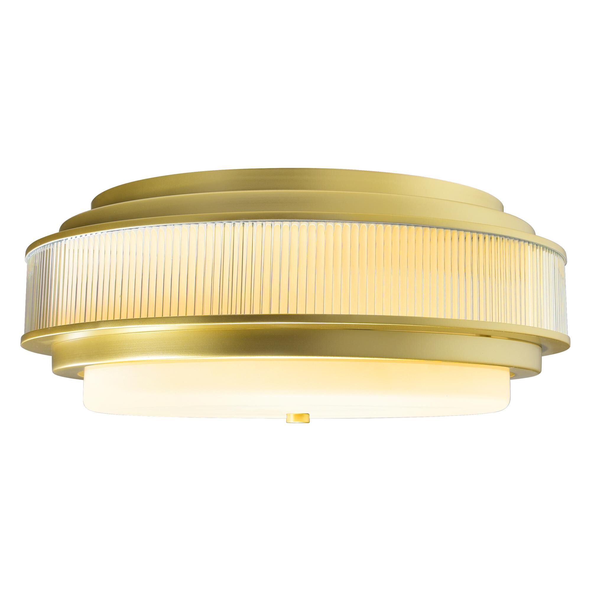 Valdivia 18 Inch 4 Light Flush Mount by CWI Lighting