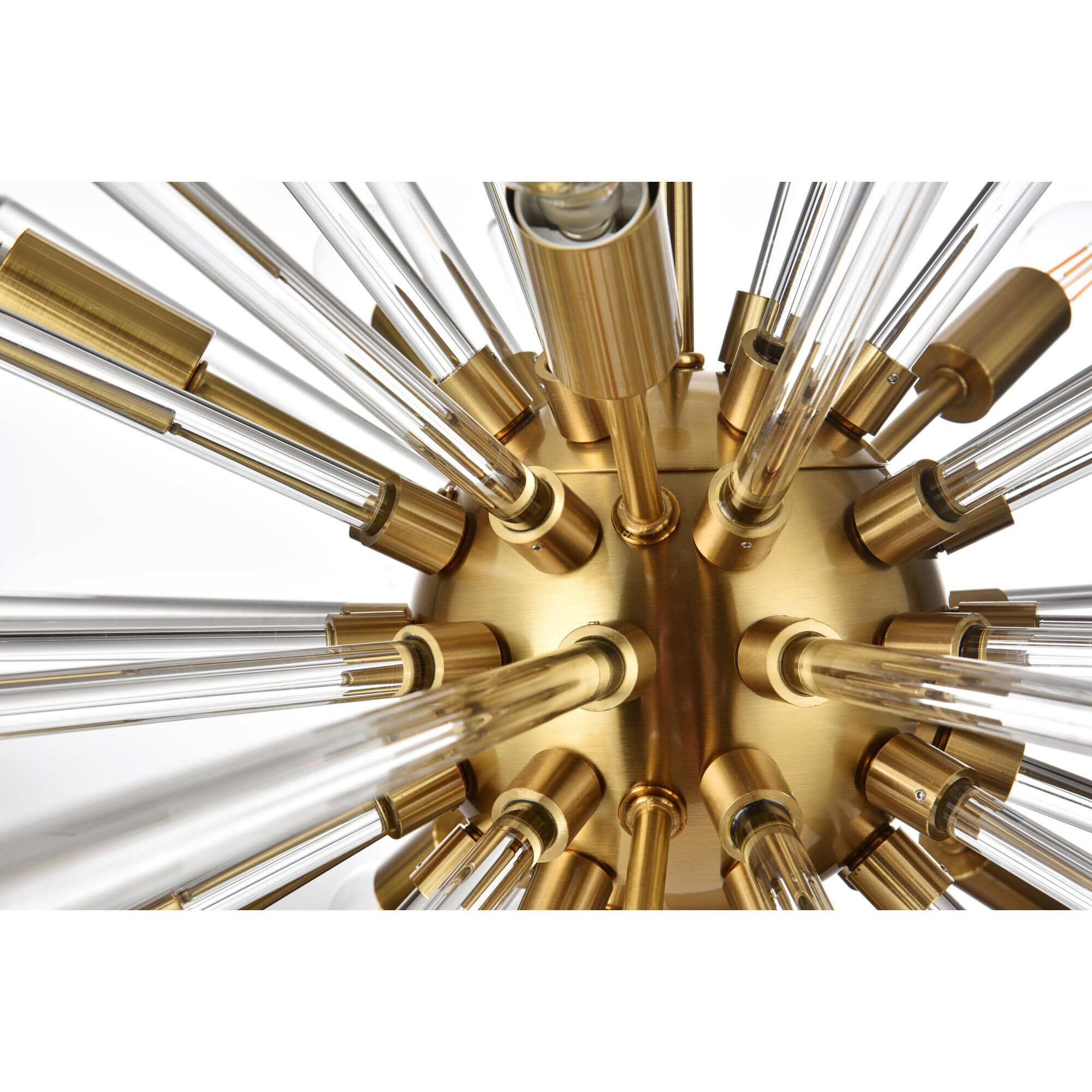 Sienna 32 Inch 10 Light Chandelier by Elegant Lighting