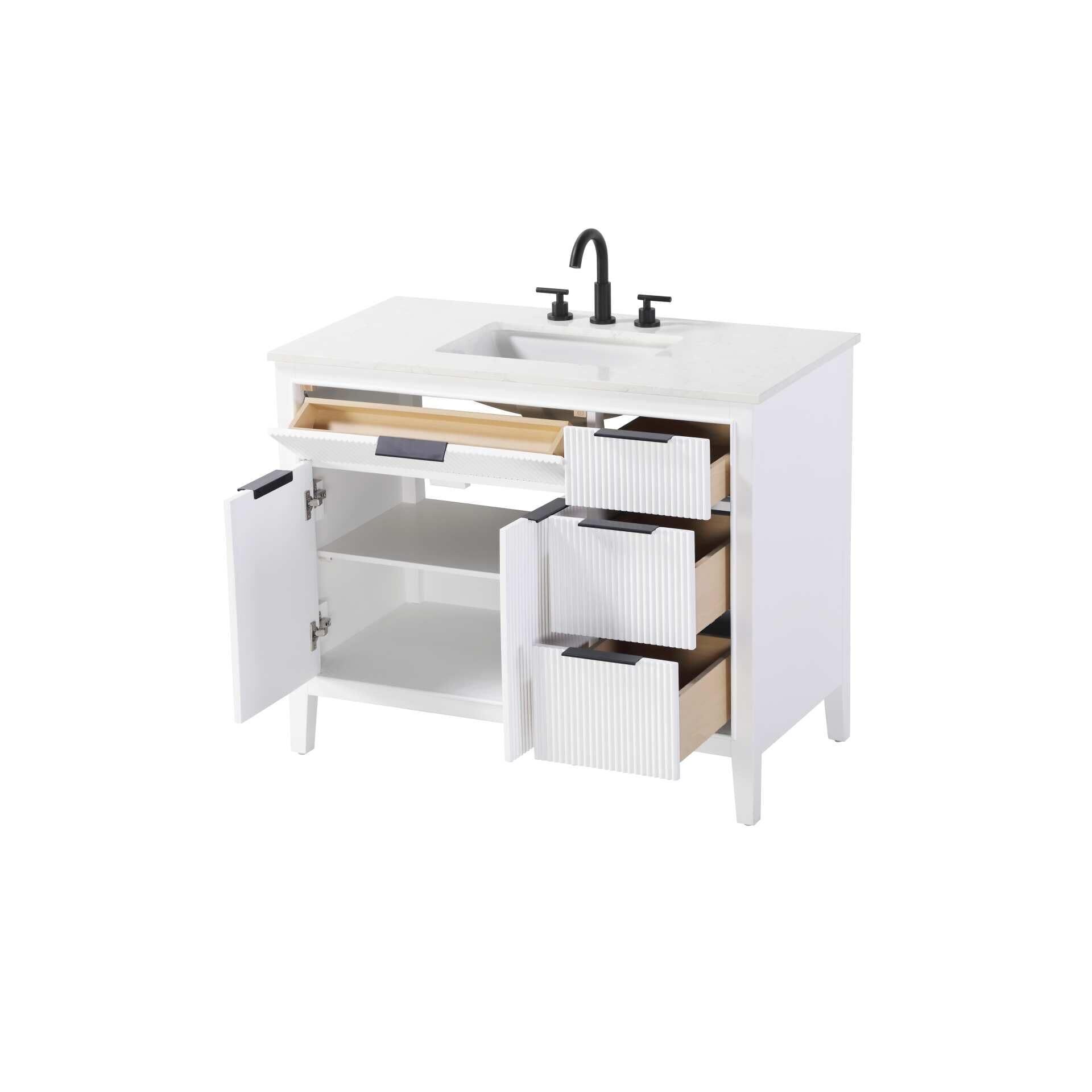 Langston 42 Inch Bath Vanity by Elegant Decor