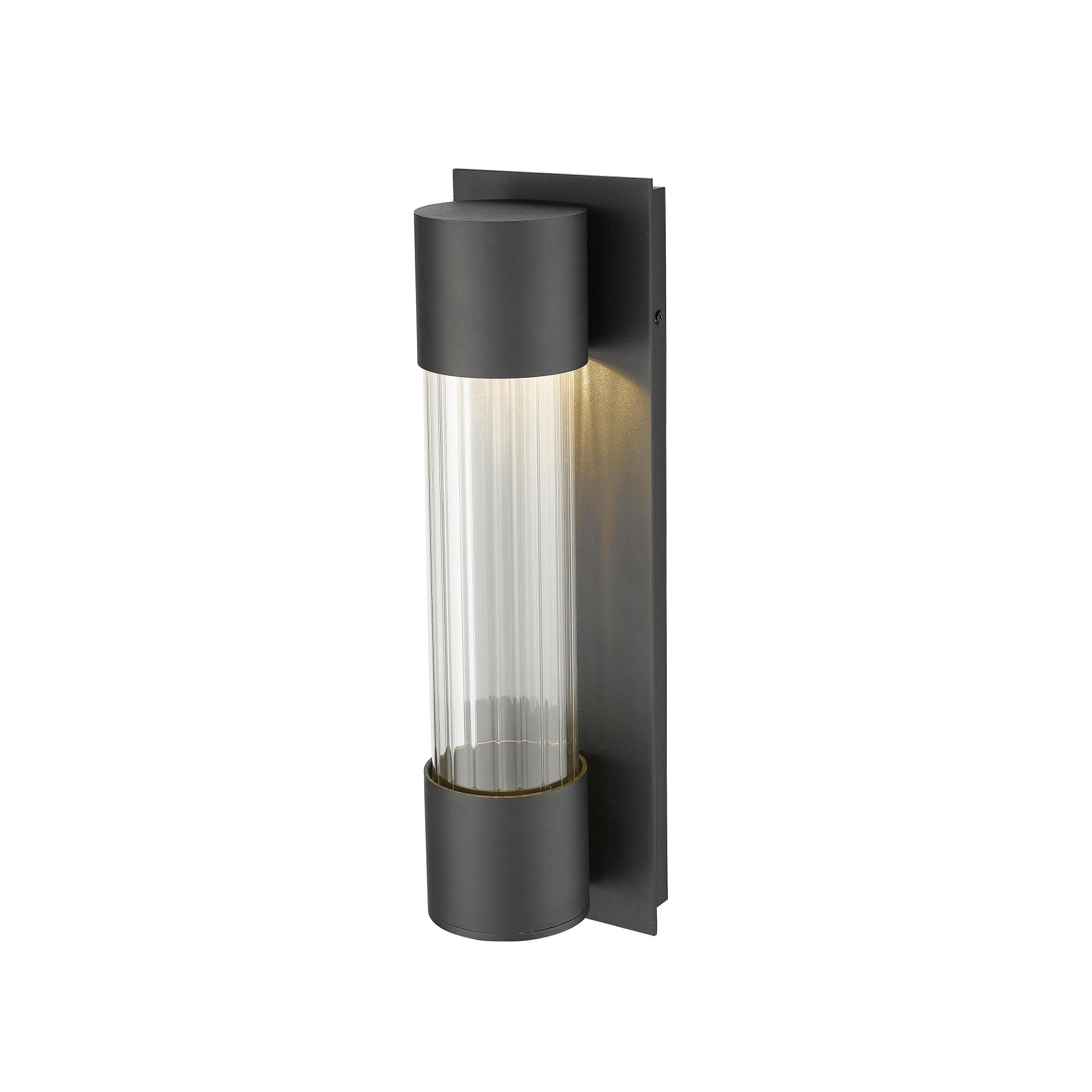 Z-Lite Striate 17 Inch Tall LED Outdoor Wall Light