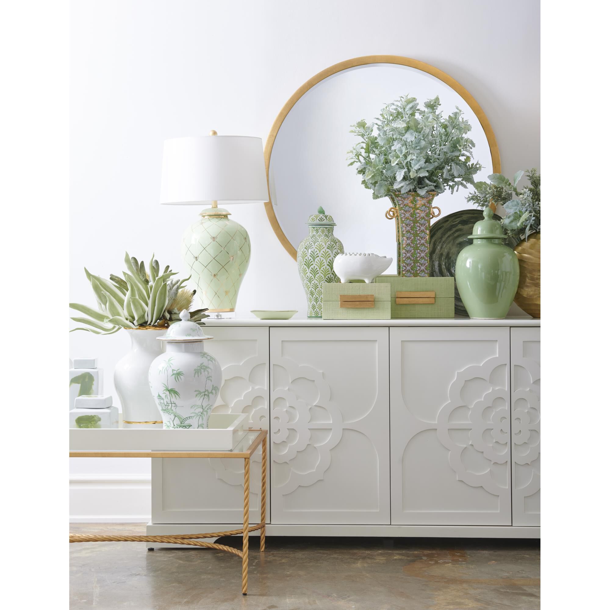 Shown in White finish