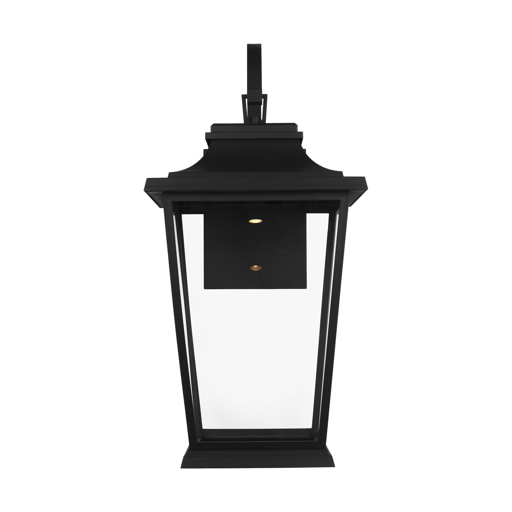 Shown in Textured Black finish and Clear glass