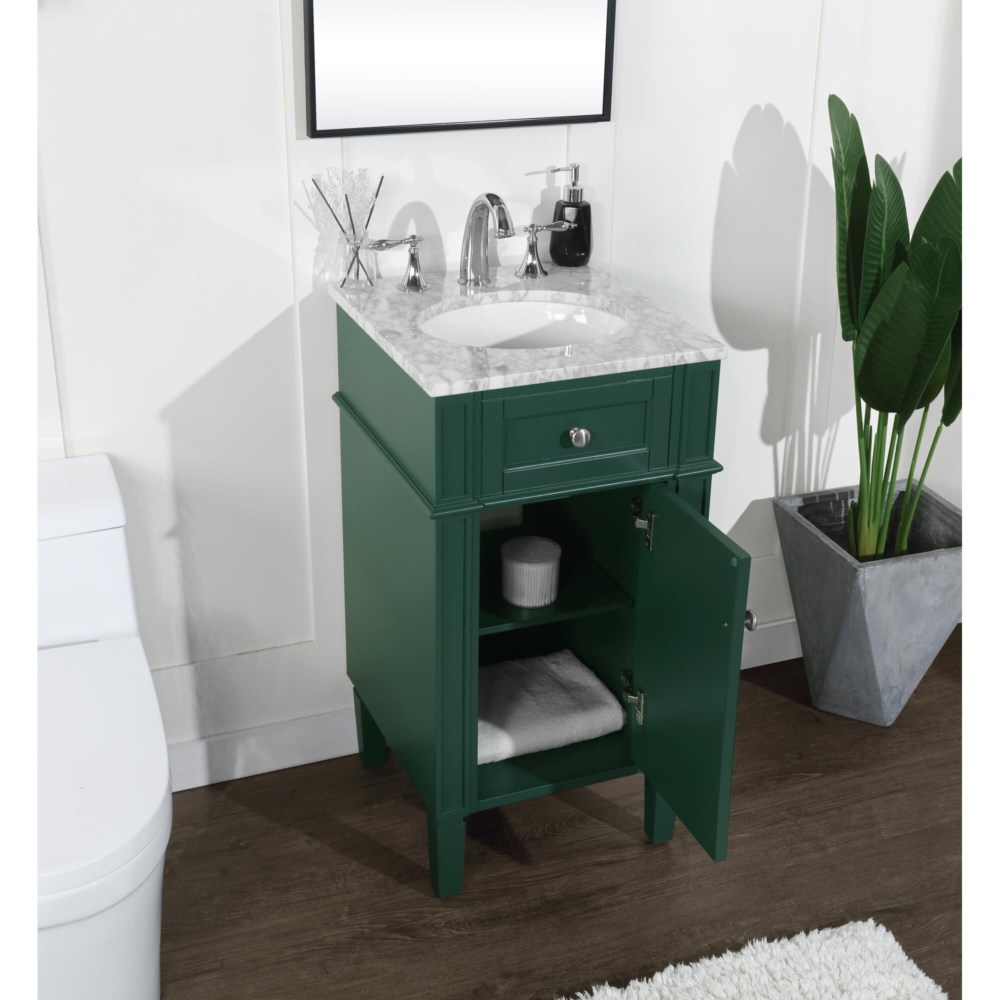 Shown in Green finish