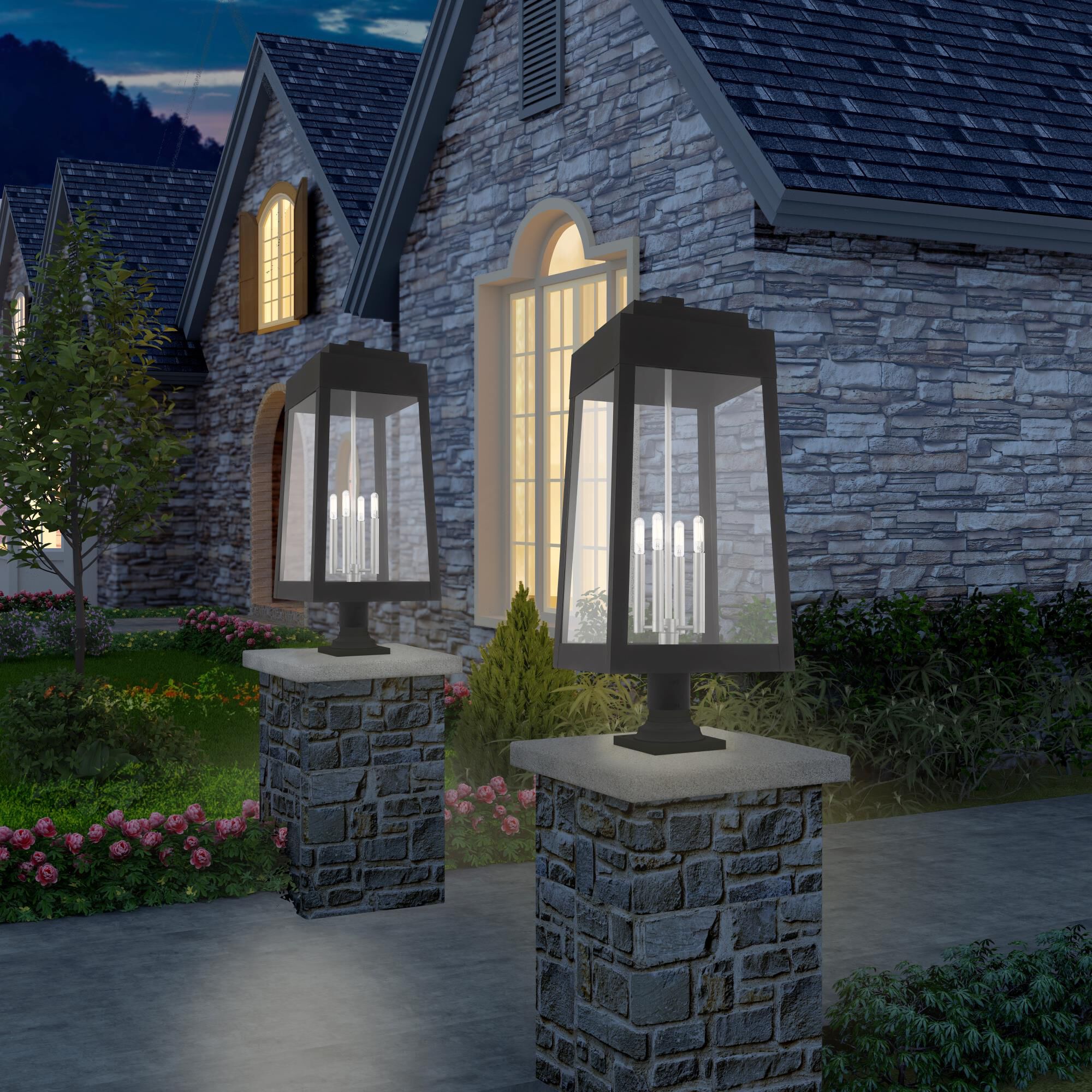 Oslo Outdoor Post Lamp by Livex Lighting