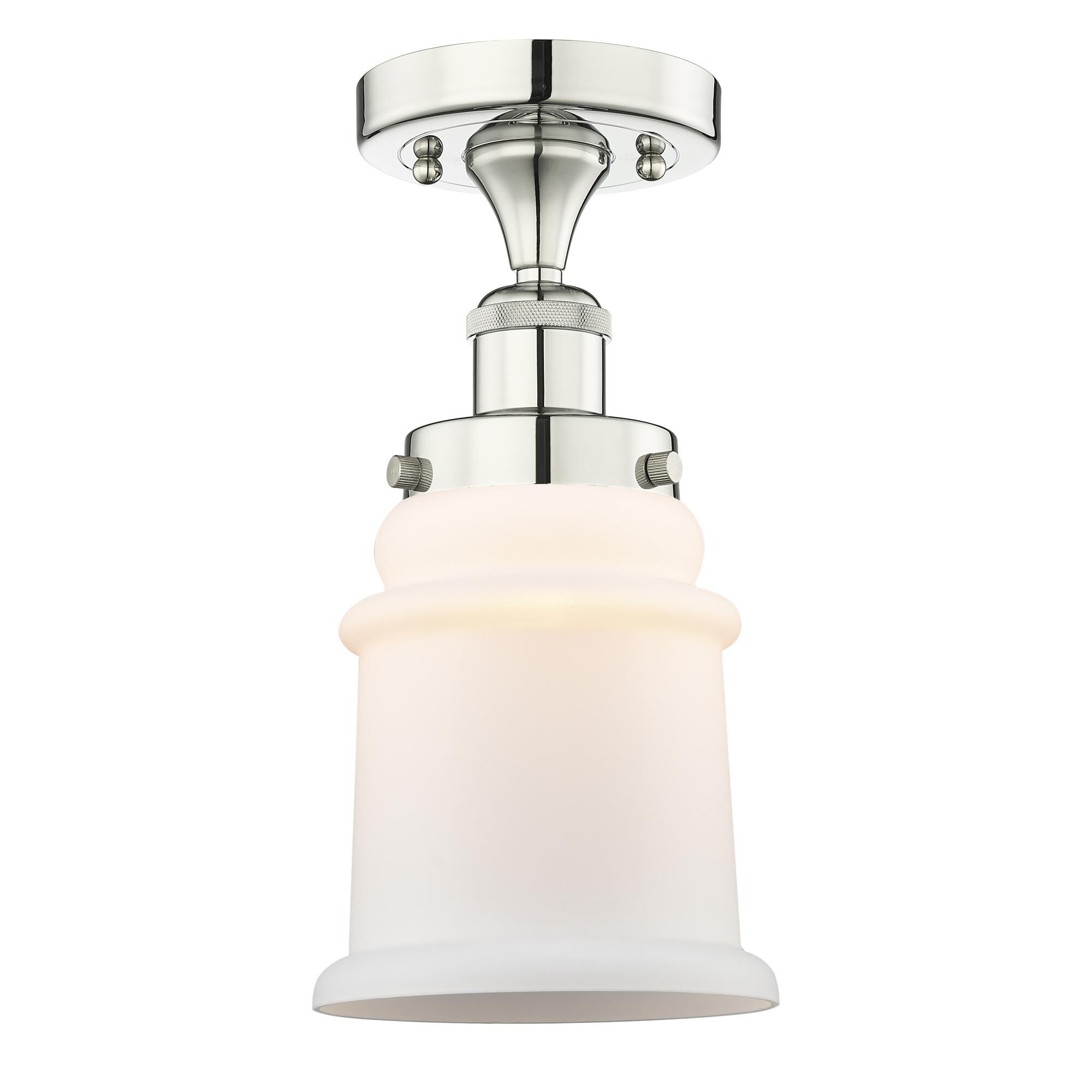 Bruno Marashlian Canton 6 Inch 1 Light Semi Flush Mount by Innovations Lighting