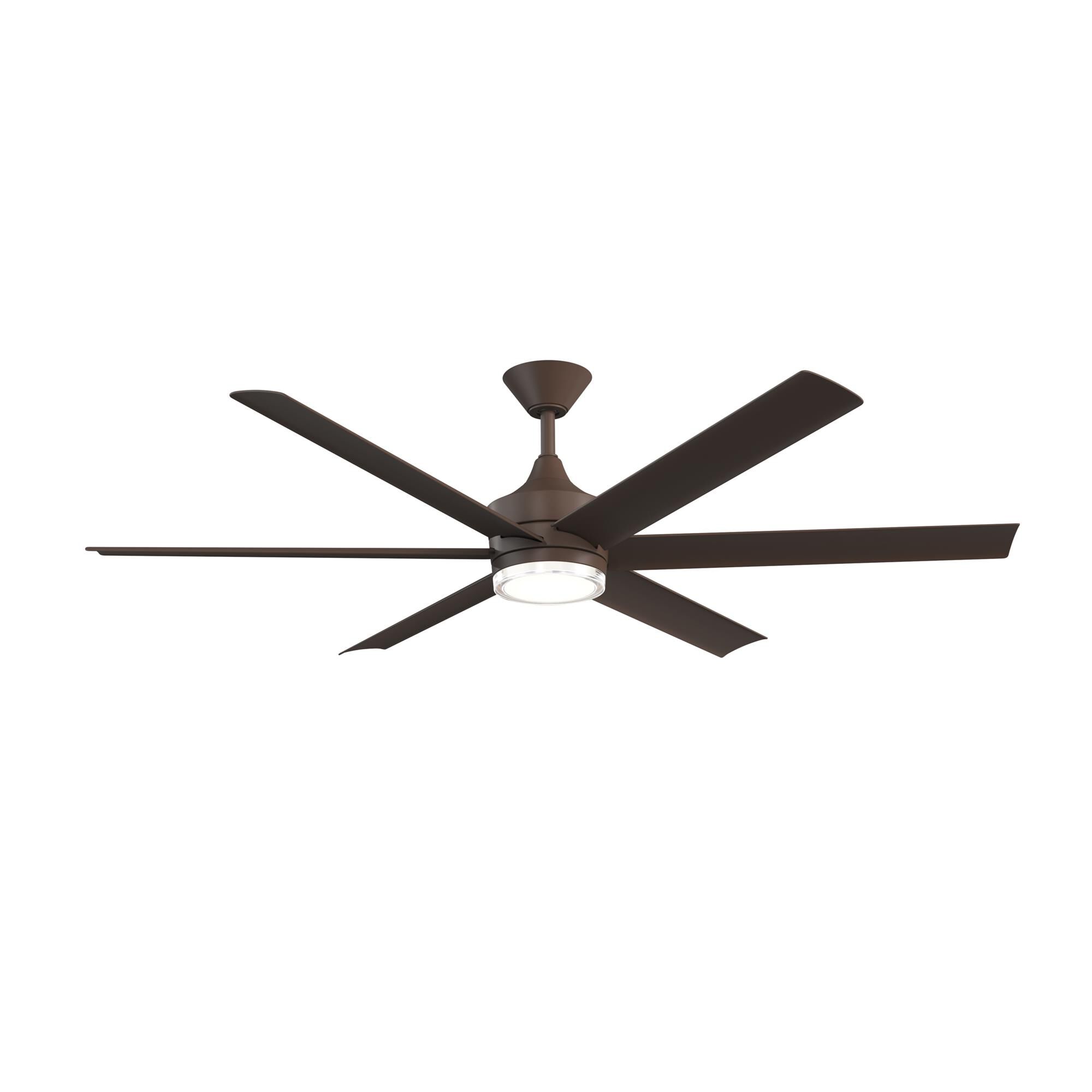 Shown in Satin Natural Bronze finish and Clear Polycarbonate with Inside Frosted Acrylic glass