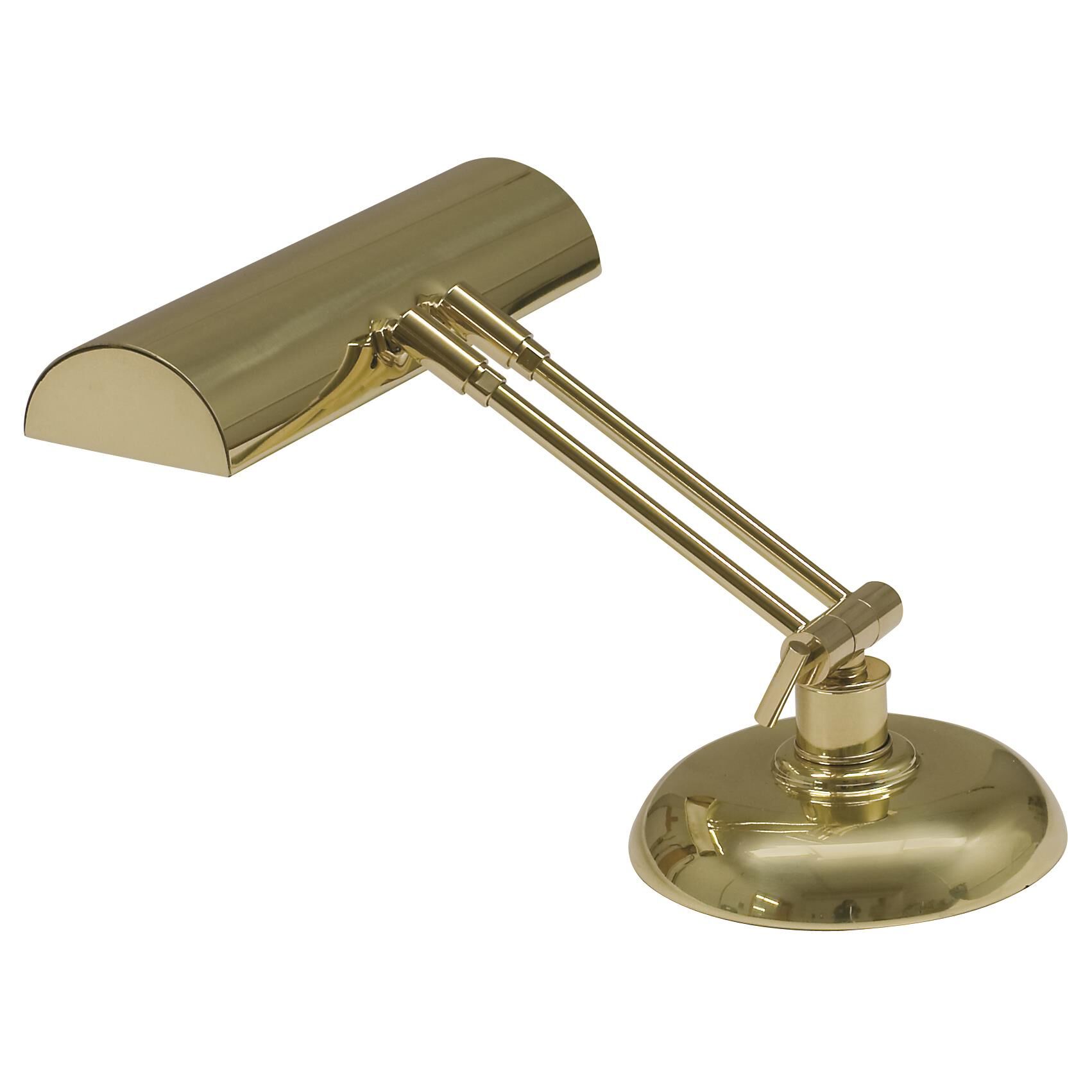 Shown in Polished Brass finish and Metal shade