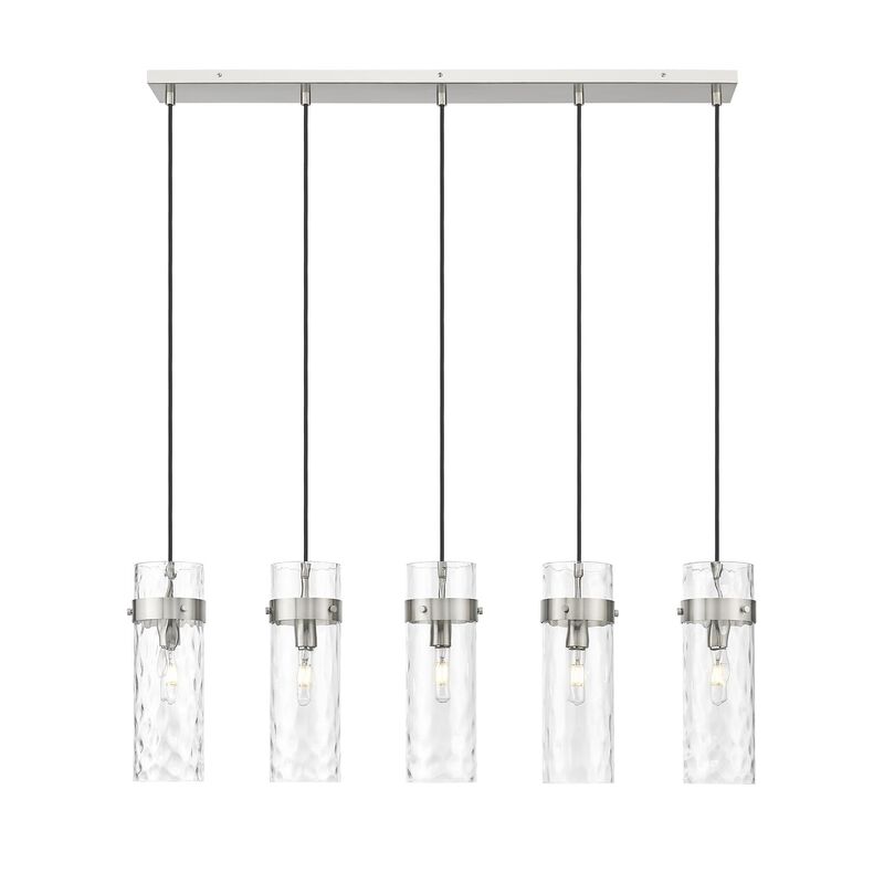 Fontaine 44 Inch 5 Light Linear Chandelier by Z-Lite